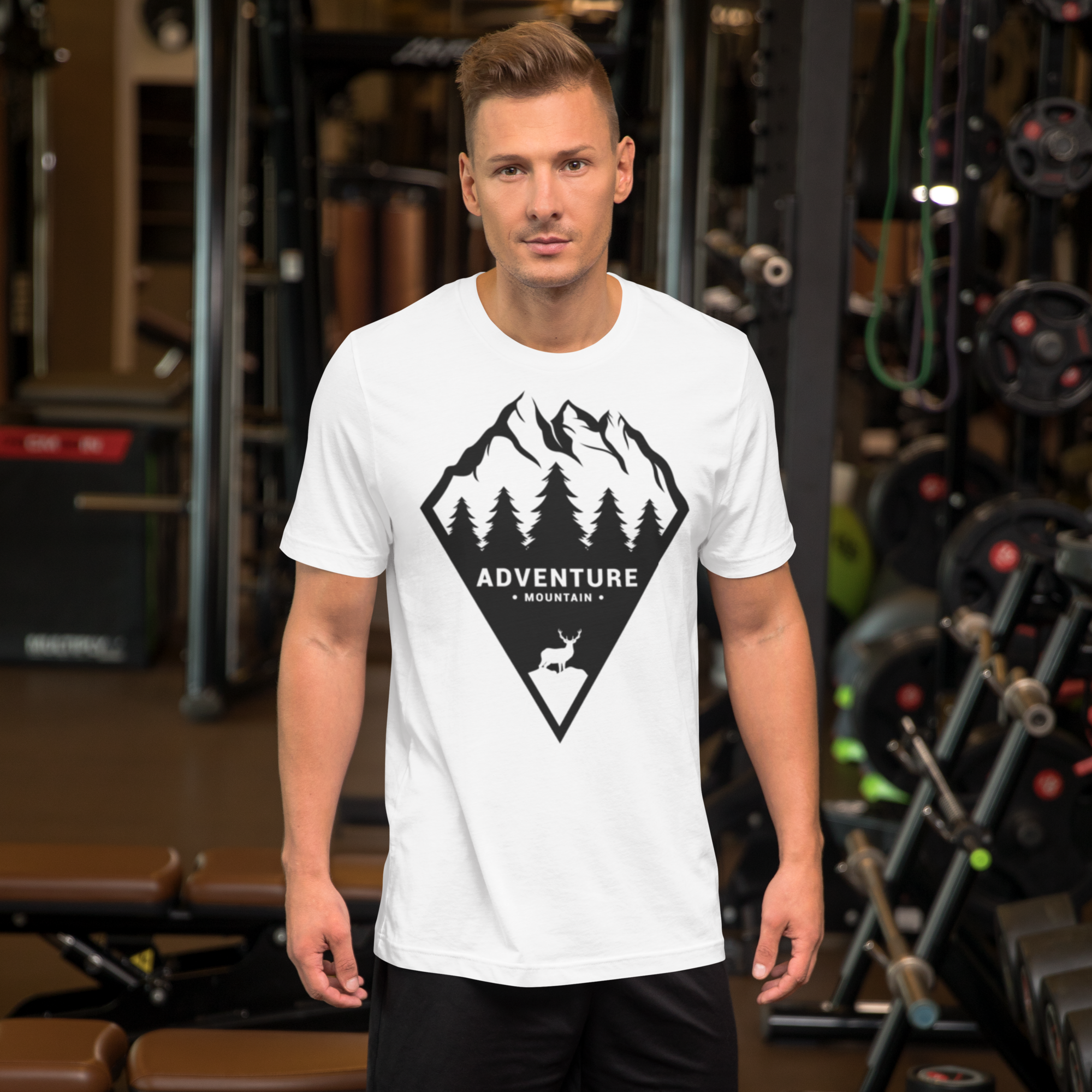 Herren-T-Shirt - Adventure Mountain