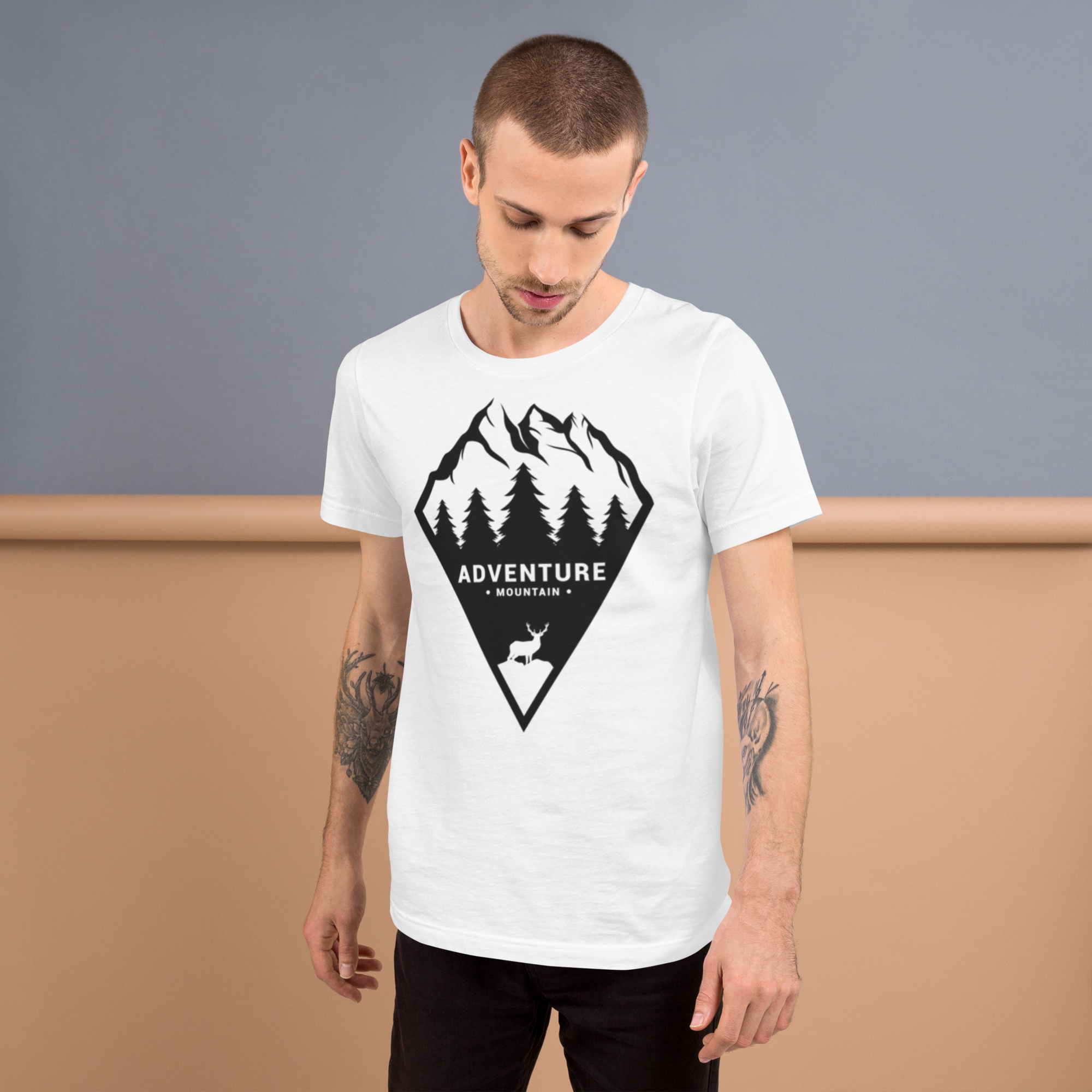 Men's t-shirt - Adventure Mountain