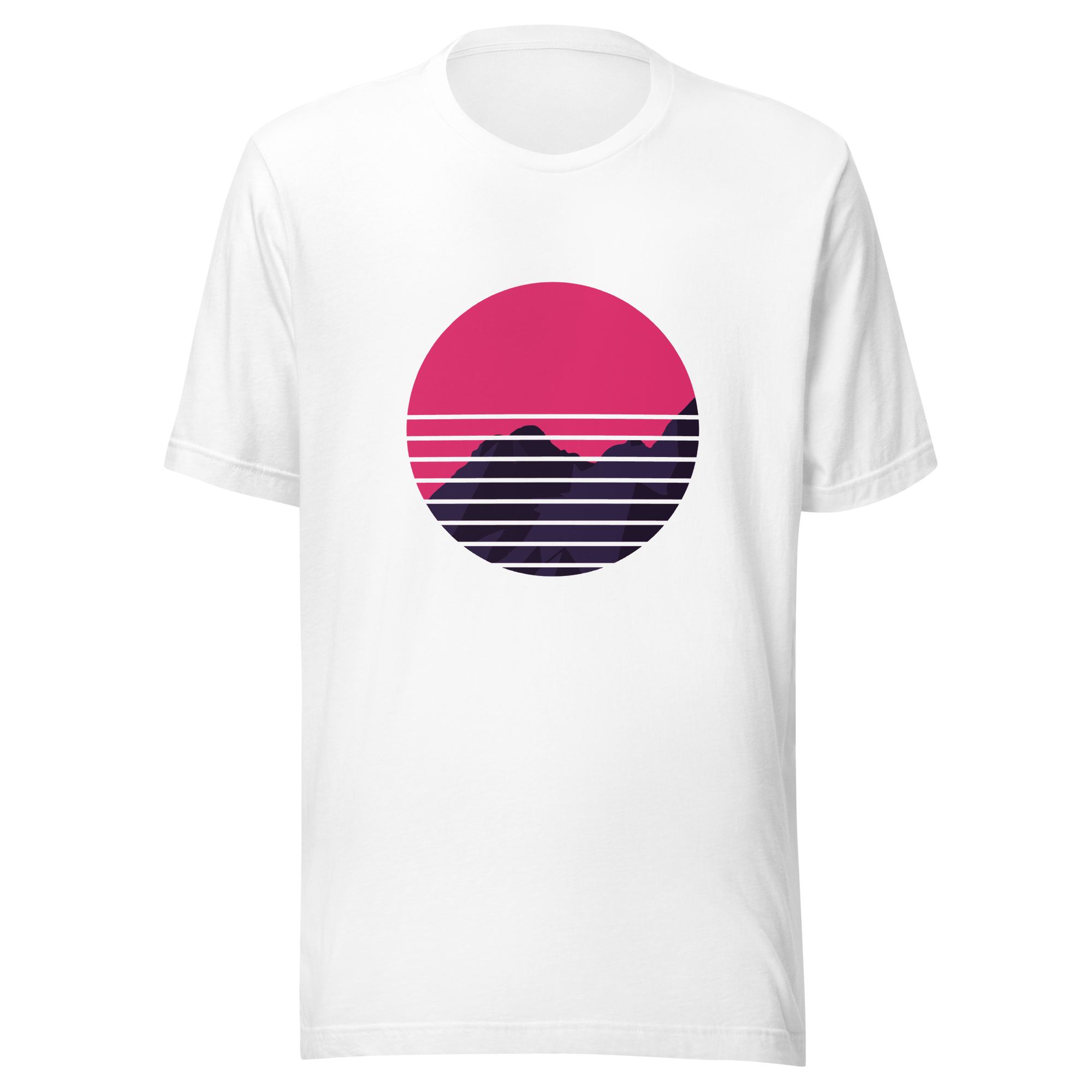 Mens t-shirt - Neon Peaks