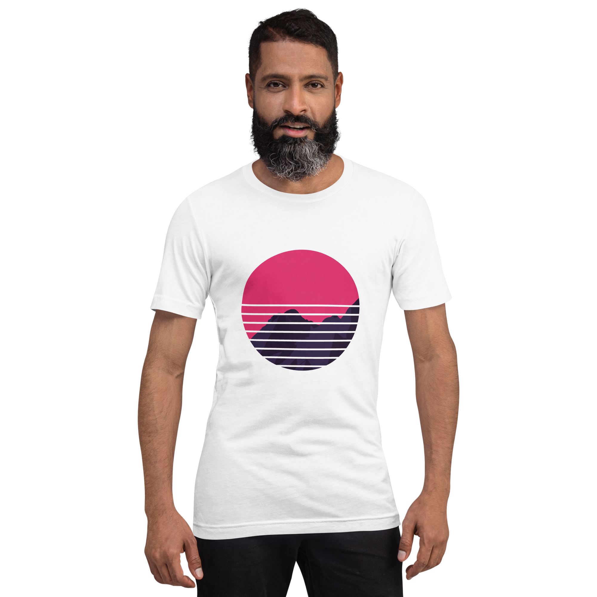 Mens t-shirt - Neon Peaks