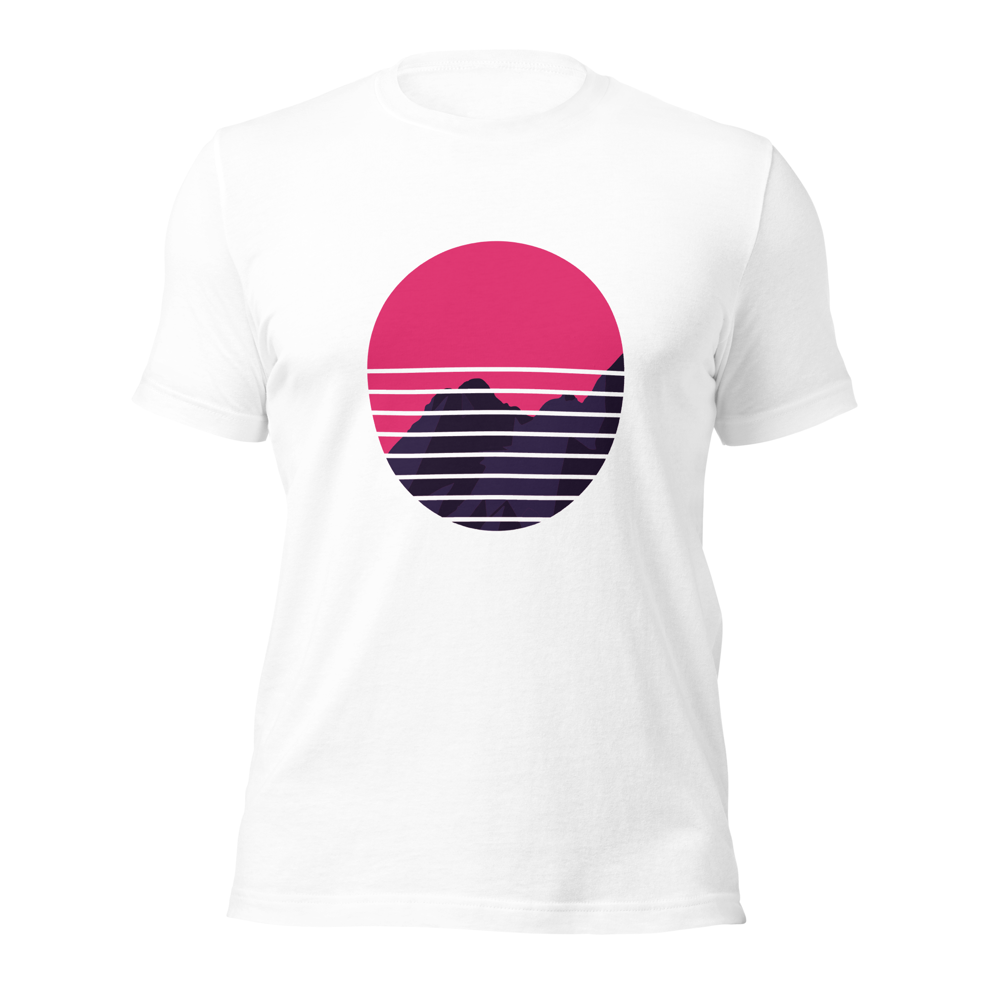 Mens t-shirt - Neon Peaks