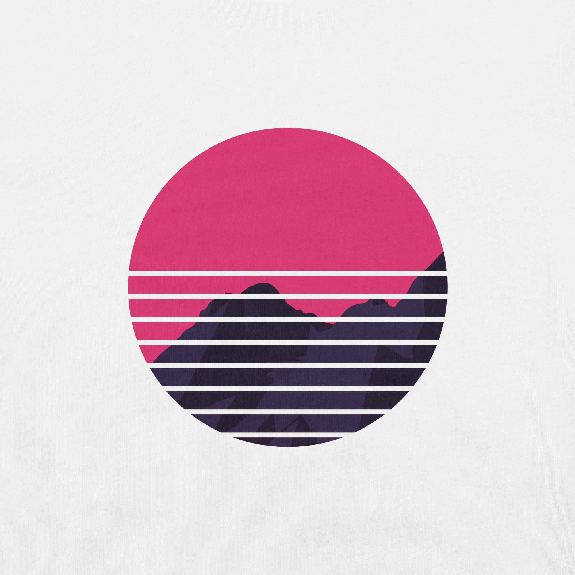 Mens t-shirt - Neon Peaks