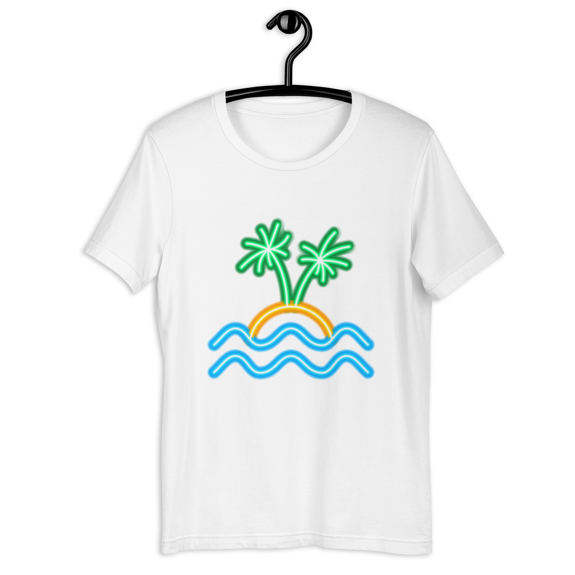 Camiseta de mujer - Neon Island Nights