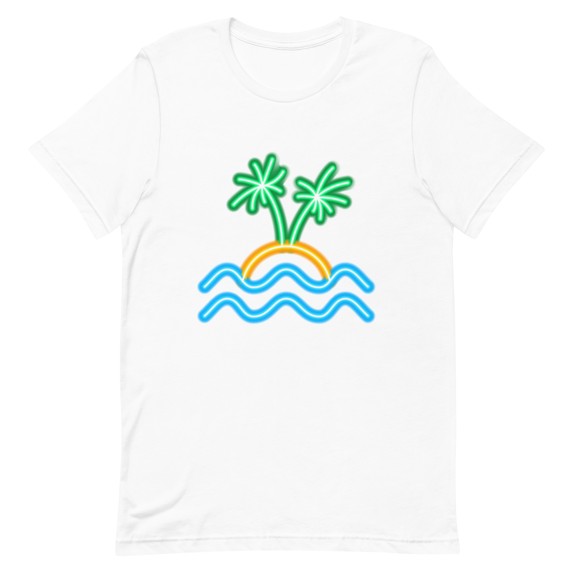 Camiseta de mujer - Neon Island Nights