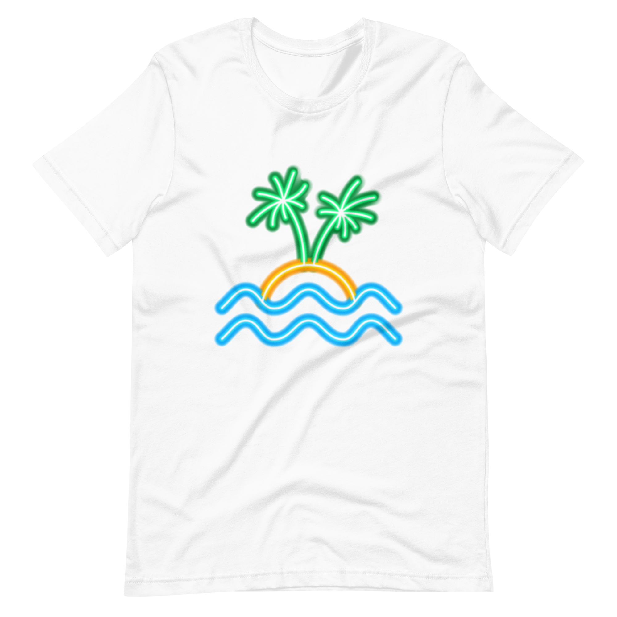 Womens t-shirt - Neon Island Nights