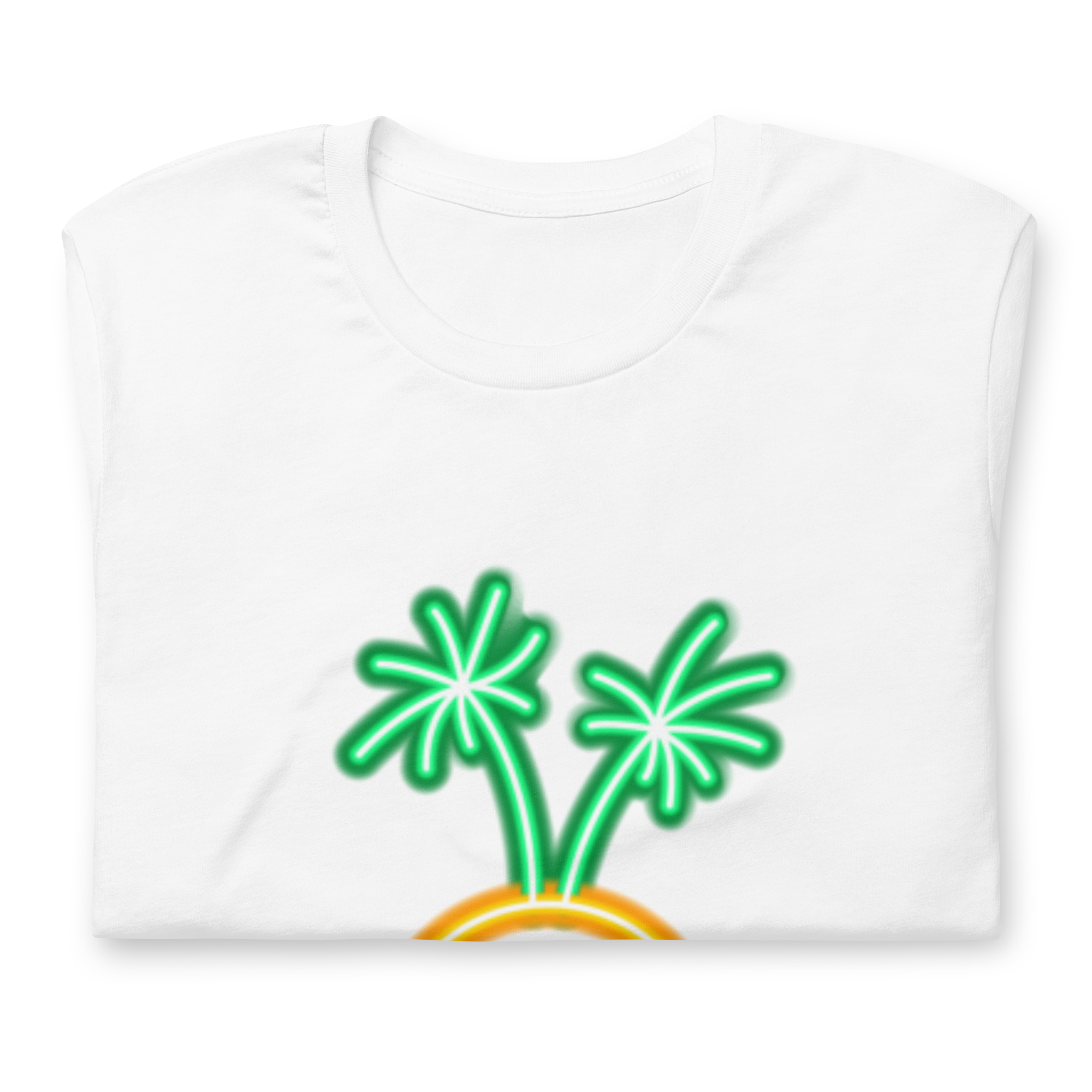 Womens t-shirt - Neon Island Nights