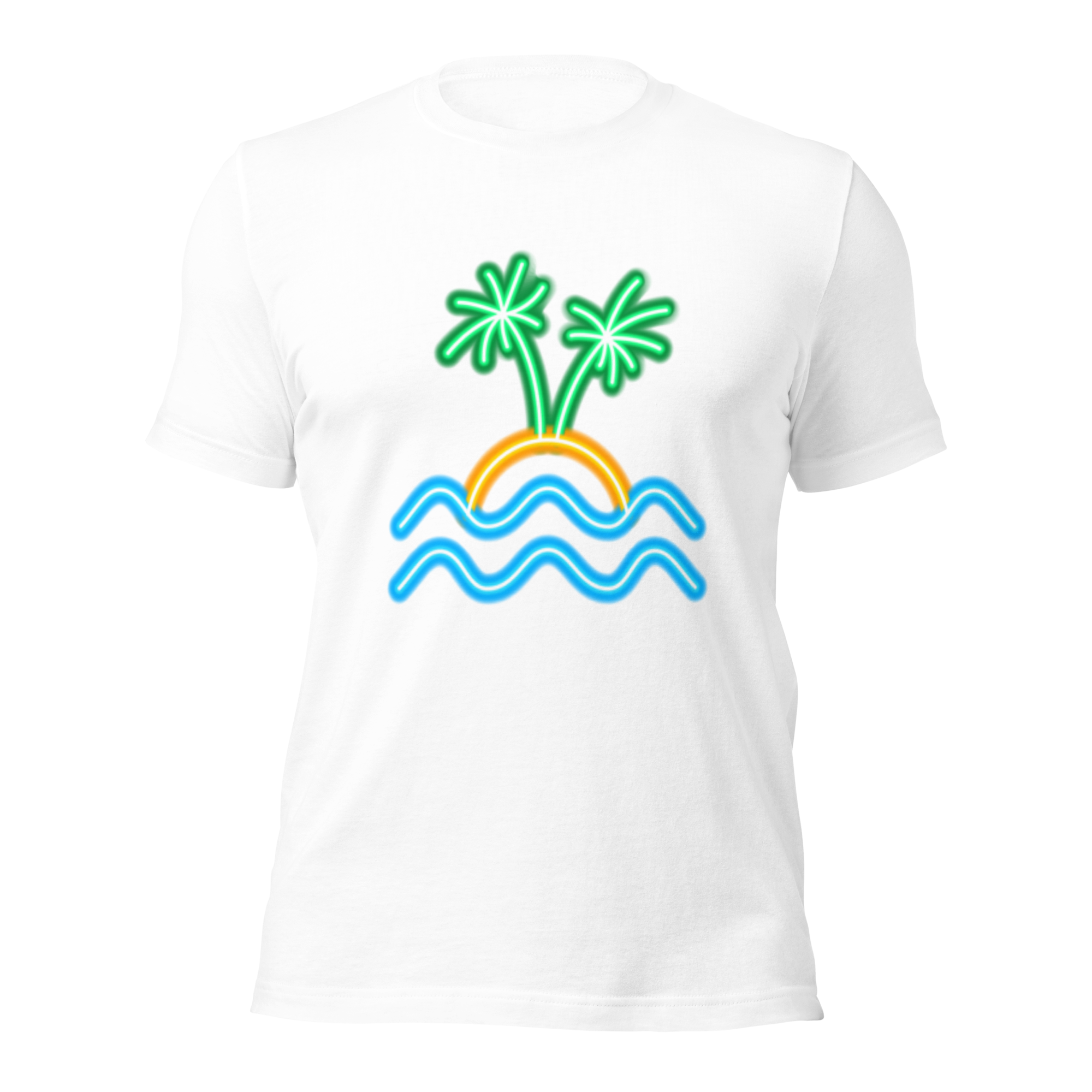 Camiseta de mujer - Neon Island Nights