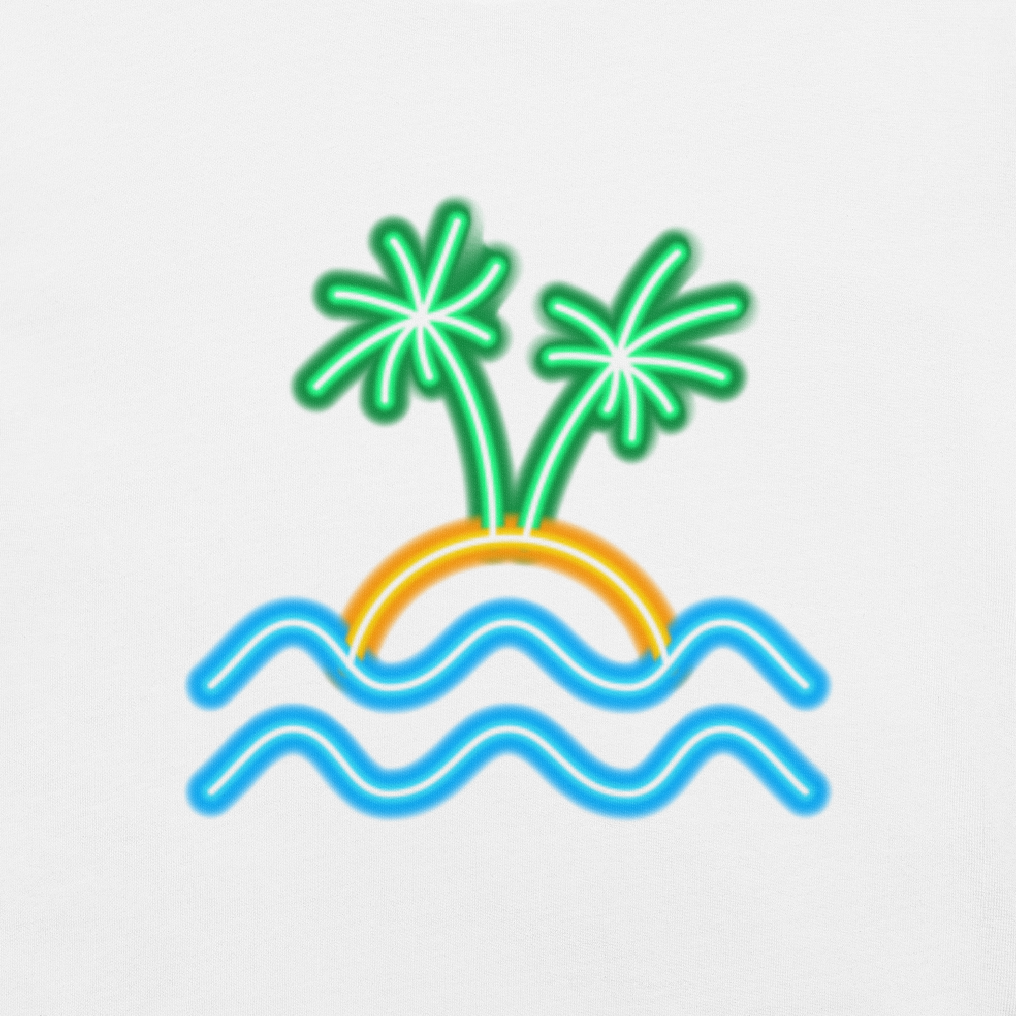 Womens t-shirt - Neon Island Nights