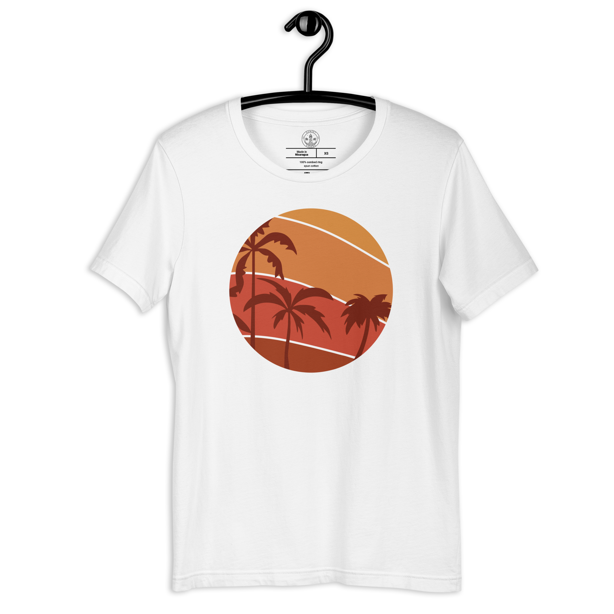 Camiseta de hombre - Sunset Palms