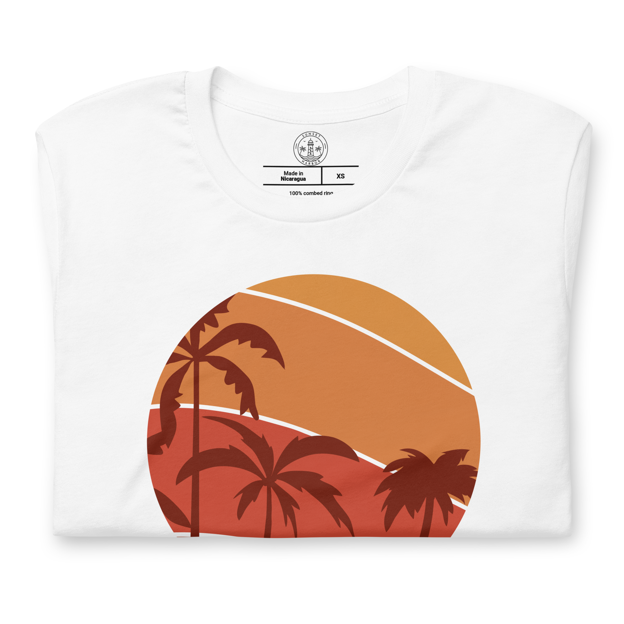 Mens t-shirt - Sunset Palms