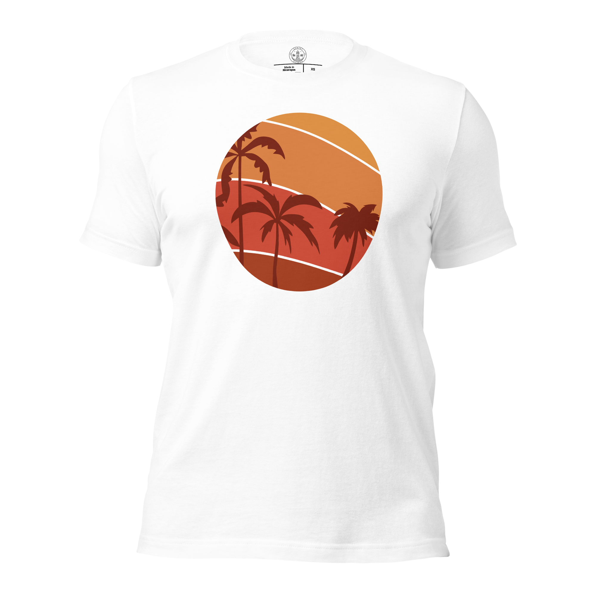 Camiseta de hombre - Sunset Palms