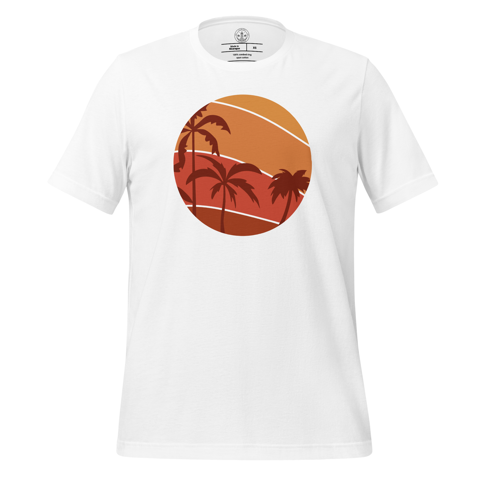 Mens t-shirt - Sunset Palms