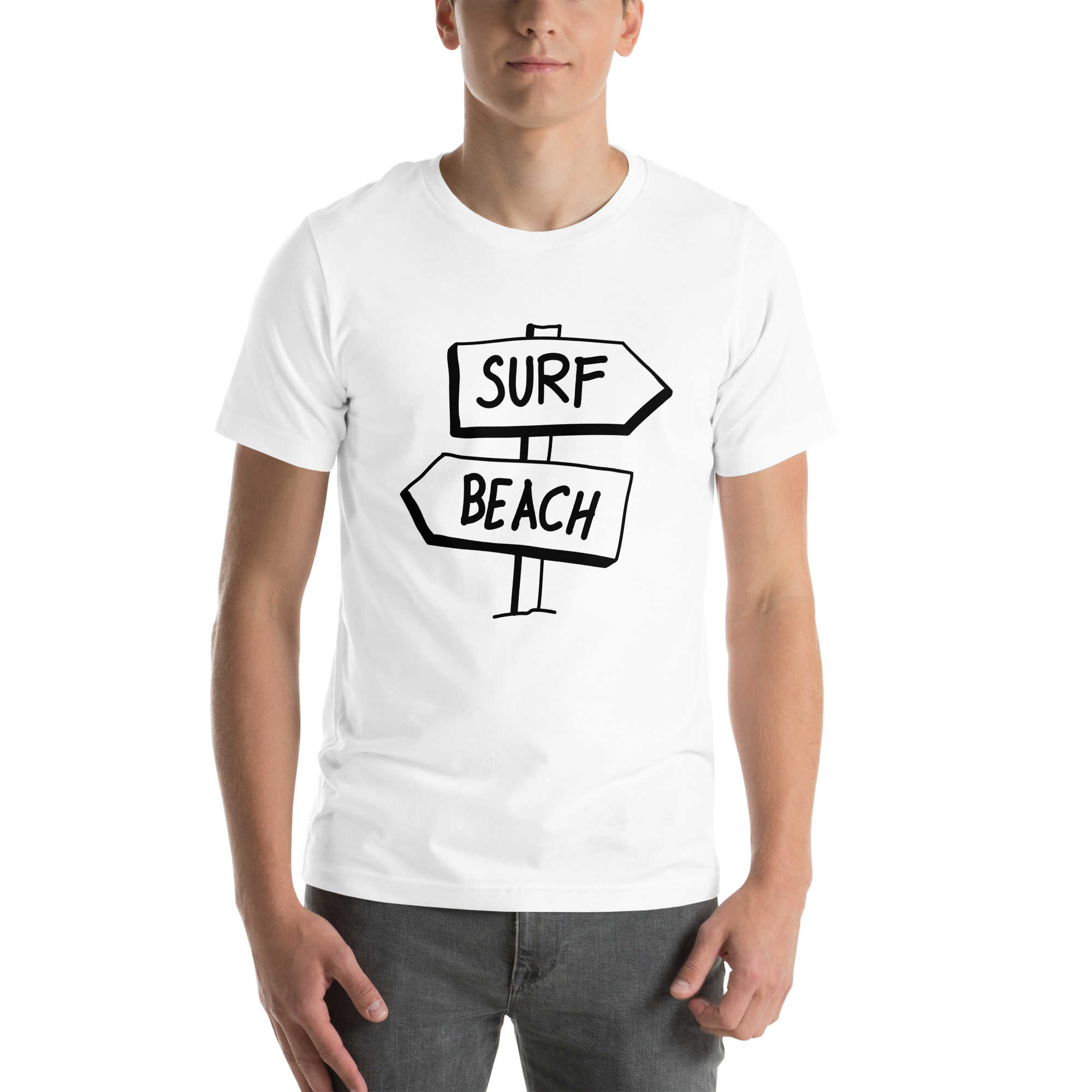 Mens Staple T-Shirt | - Surf Beach