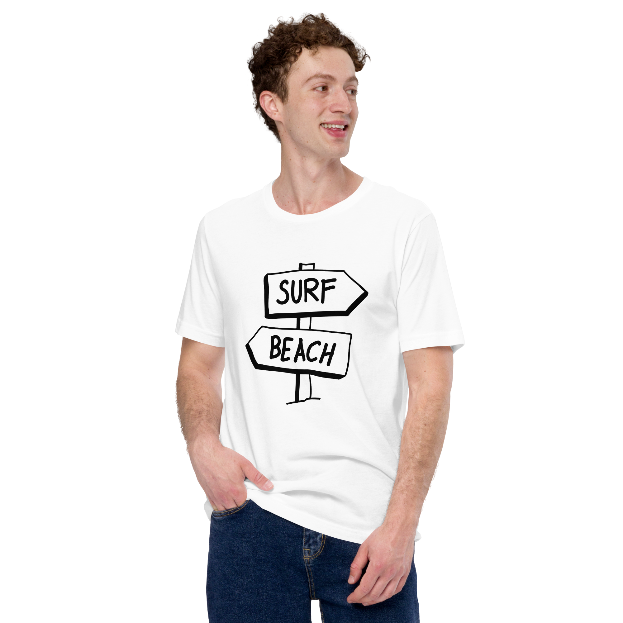 Mens Staple T-Shirt | - Surf Beach