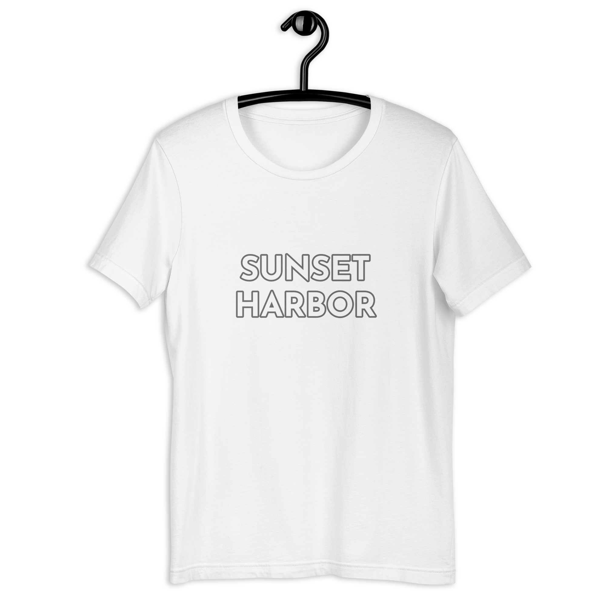 Men's Staple T-Shirt - Sunset Harbor