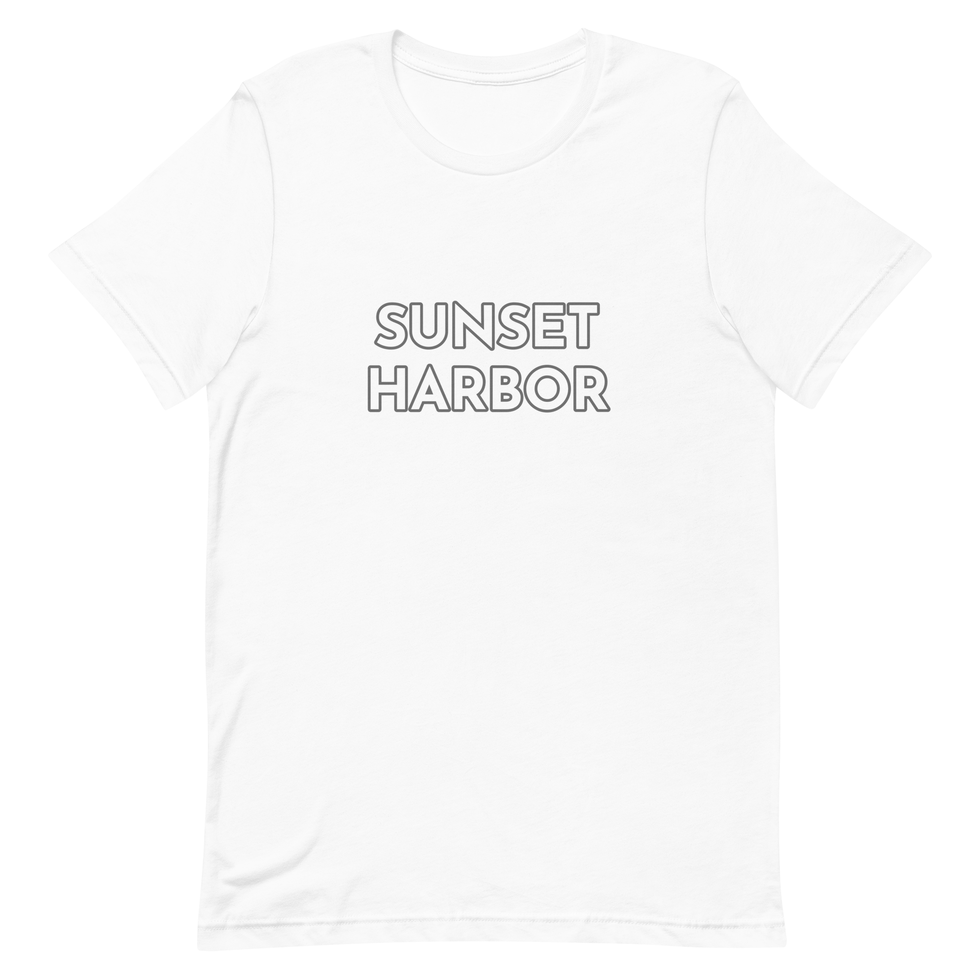 Men's Staple T-Shirt - Sunset Harbor