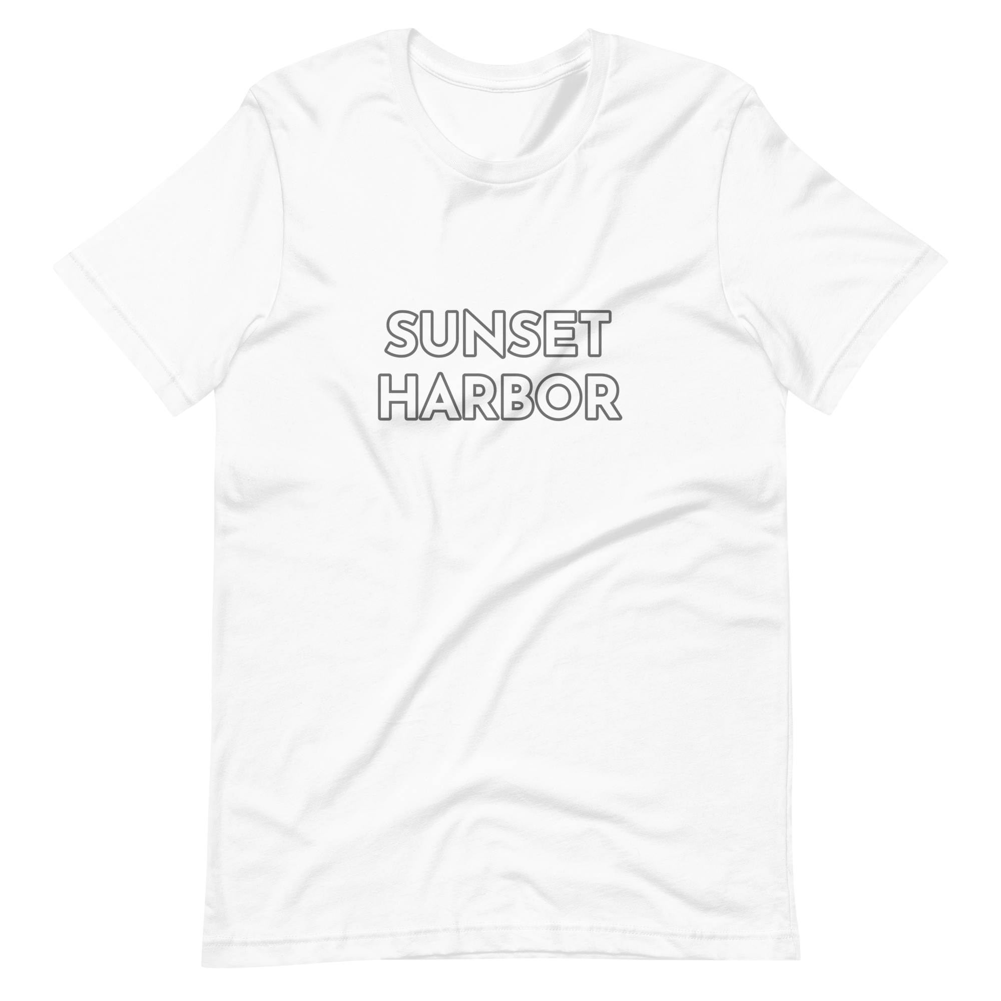 Men's Staple T-Shirt - Sunset Harbor