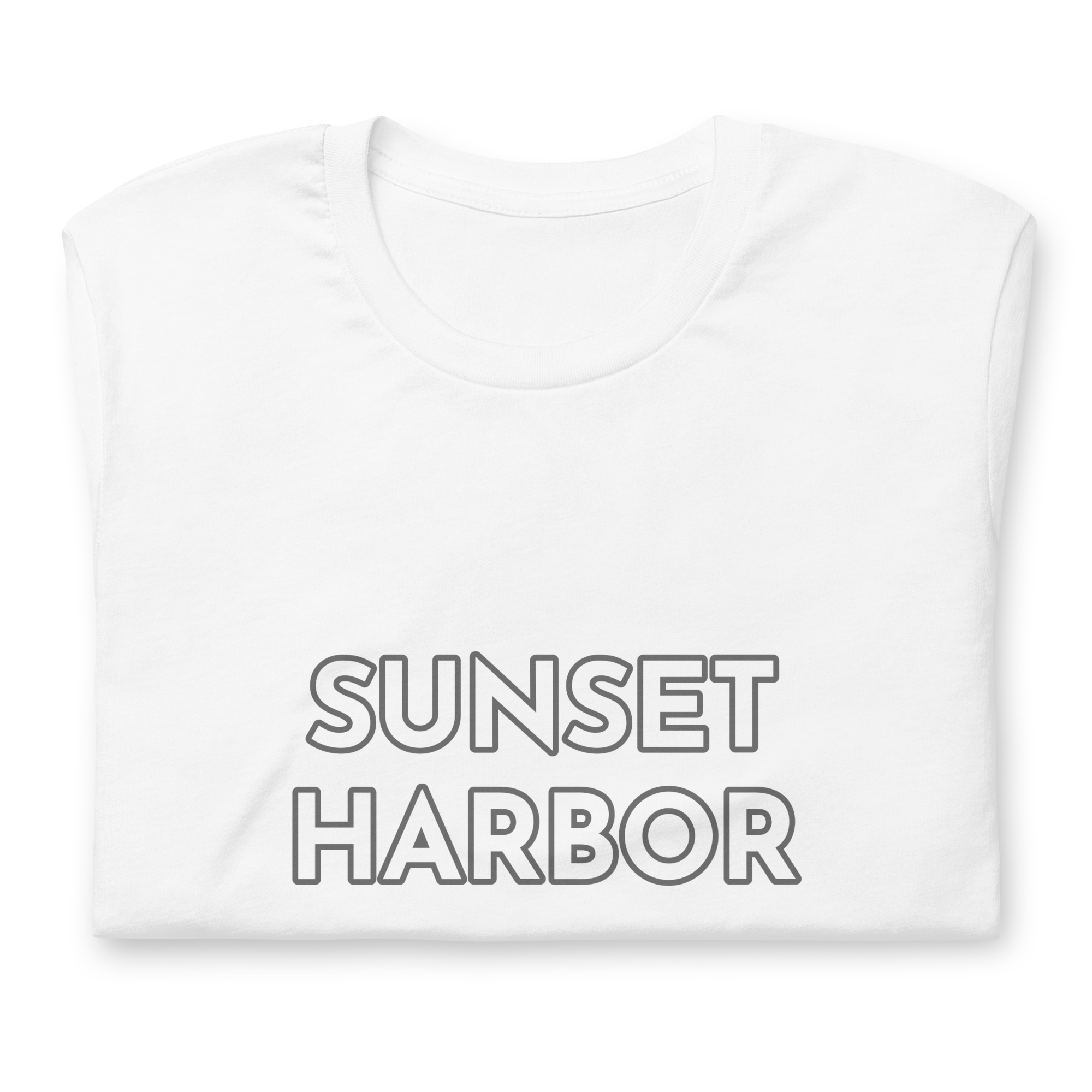 Men's Staple T-Shirt - Sunset Harbor