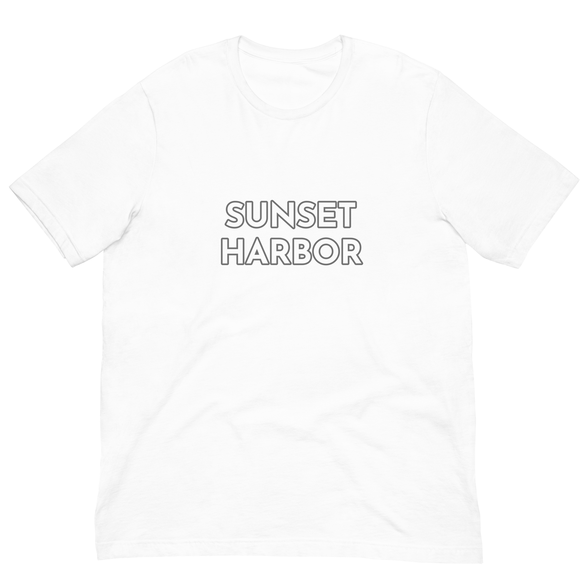 Men's Staple T-Shirt - Sunset Harbor