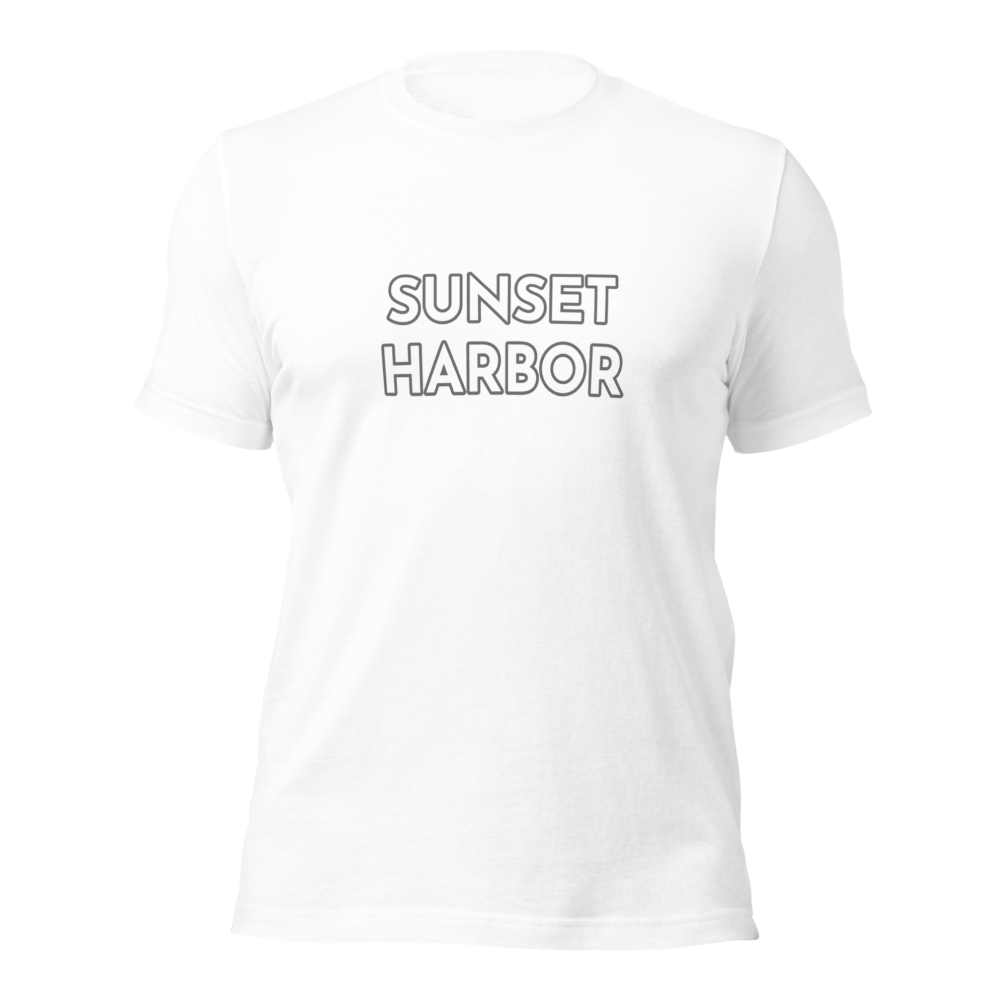 Men's Staple T-Shirt - Sunset Harbor