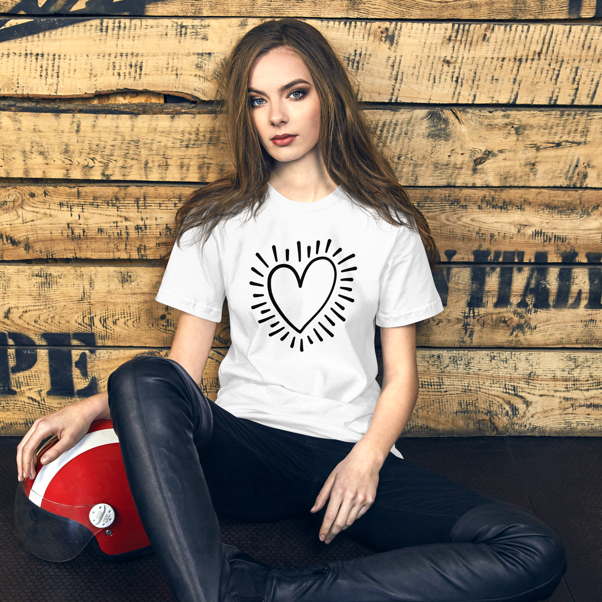 Women's t-shirt - Heart