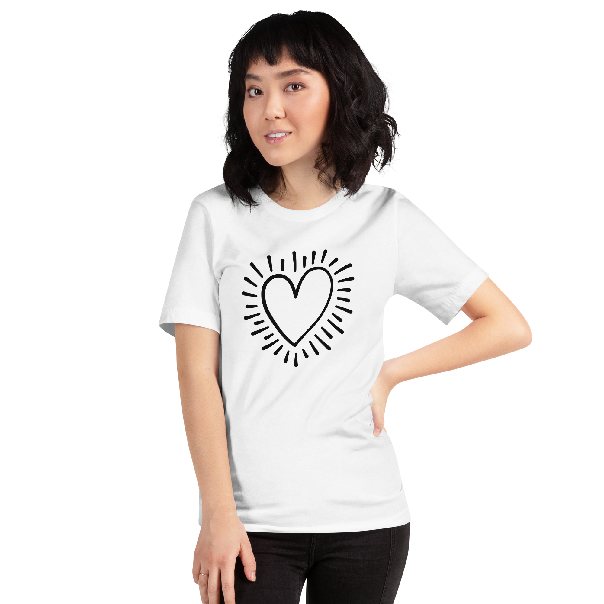 Women's t-shirt - Heart