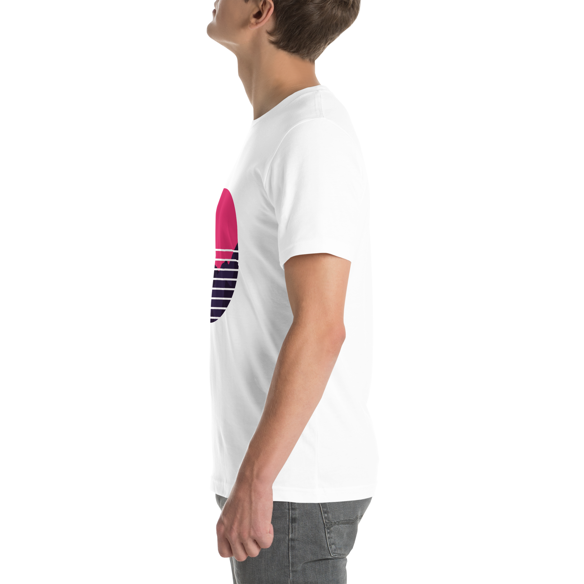 Mens t-shirt - Neon Peaks