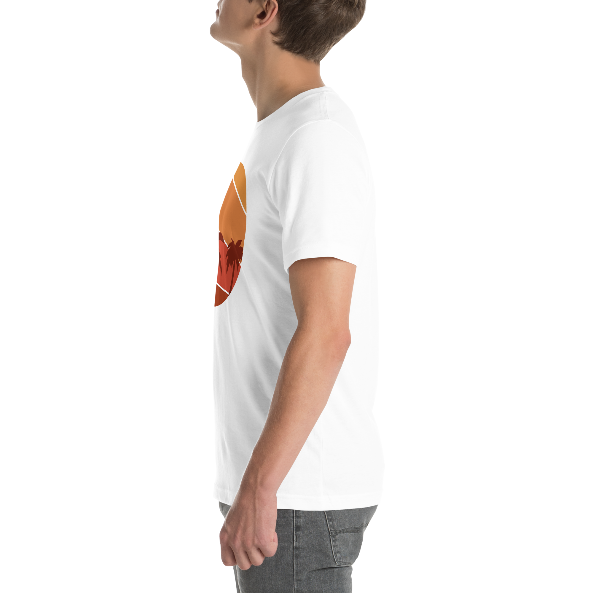 Mens t-shirt - Sunset Palms