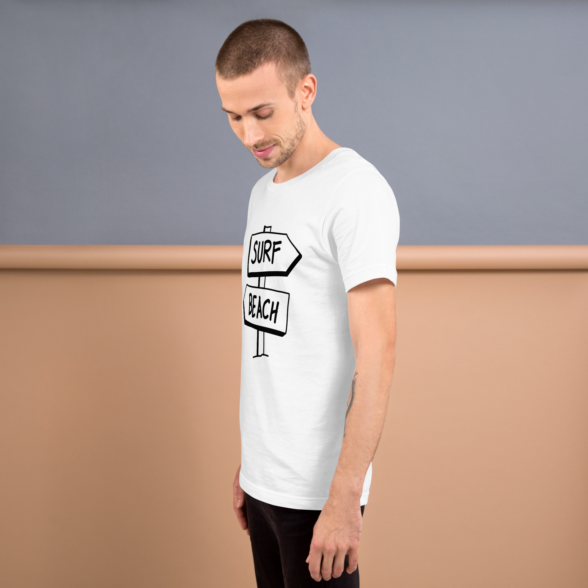 Mens Staple T-Shirt | - Surf Beach