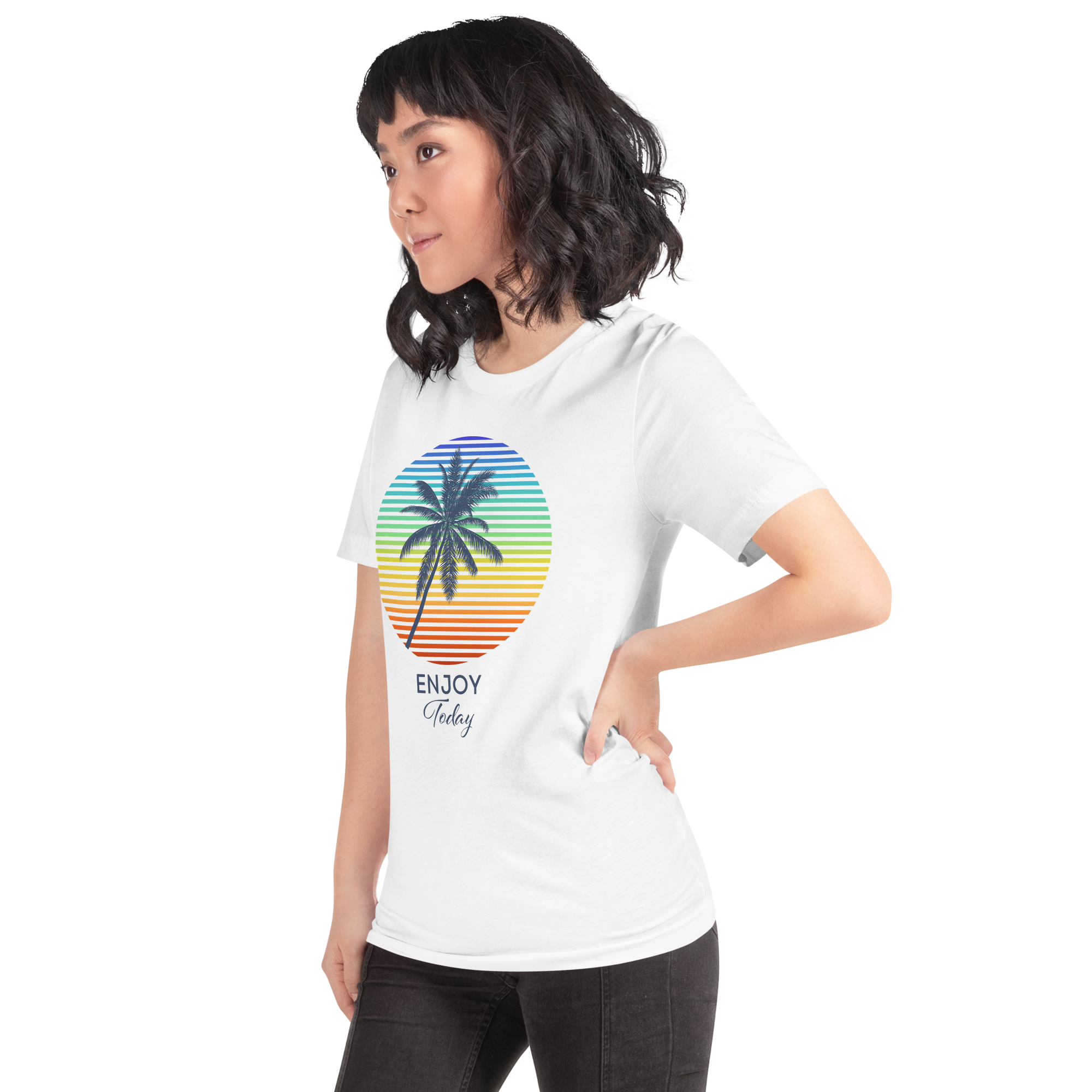 Unisex t-shirt - Rainbow Shoreline