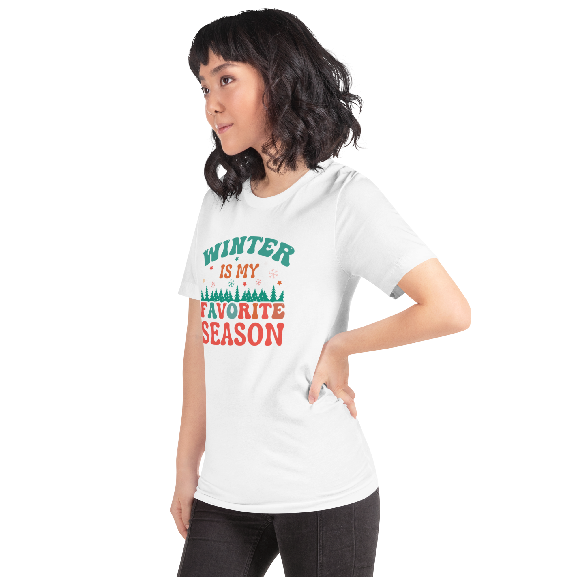 Womens t-shirt - Winter if my Favourite Season