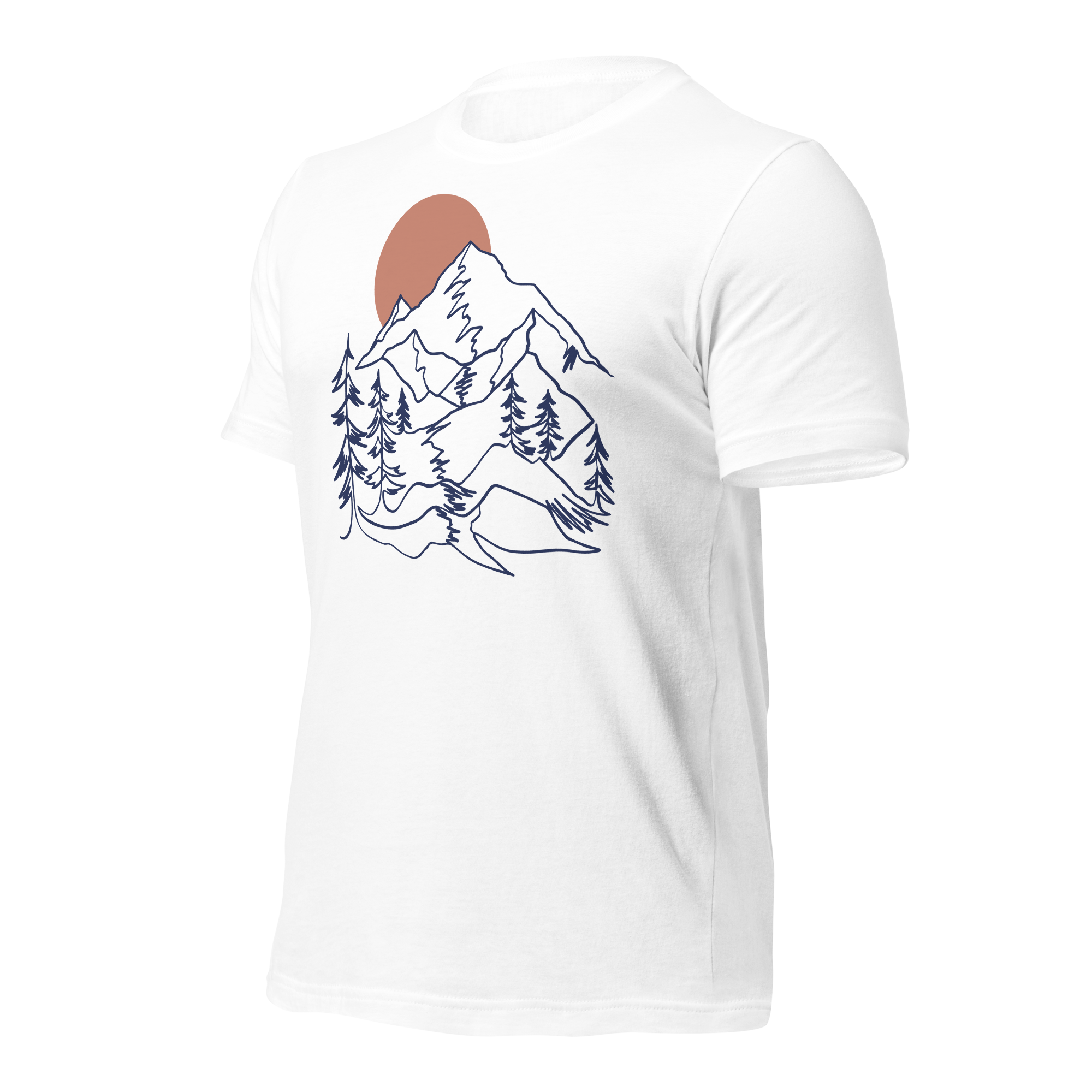 Mens t-shirt - Summit Sunset