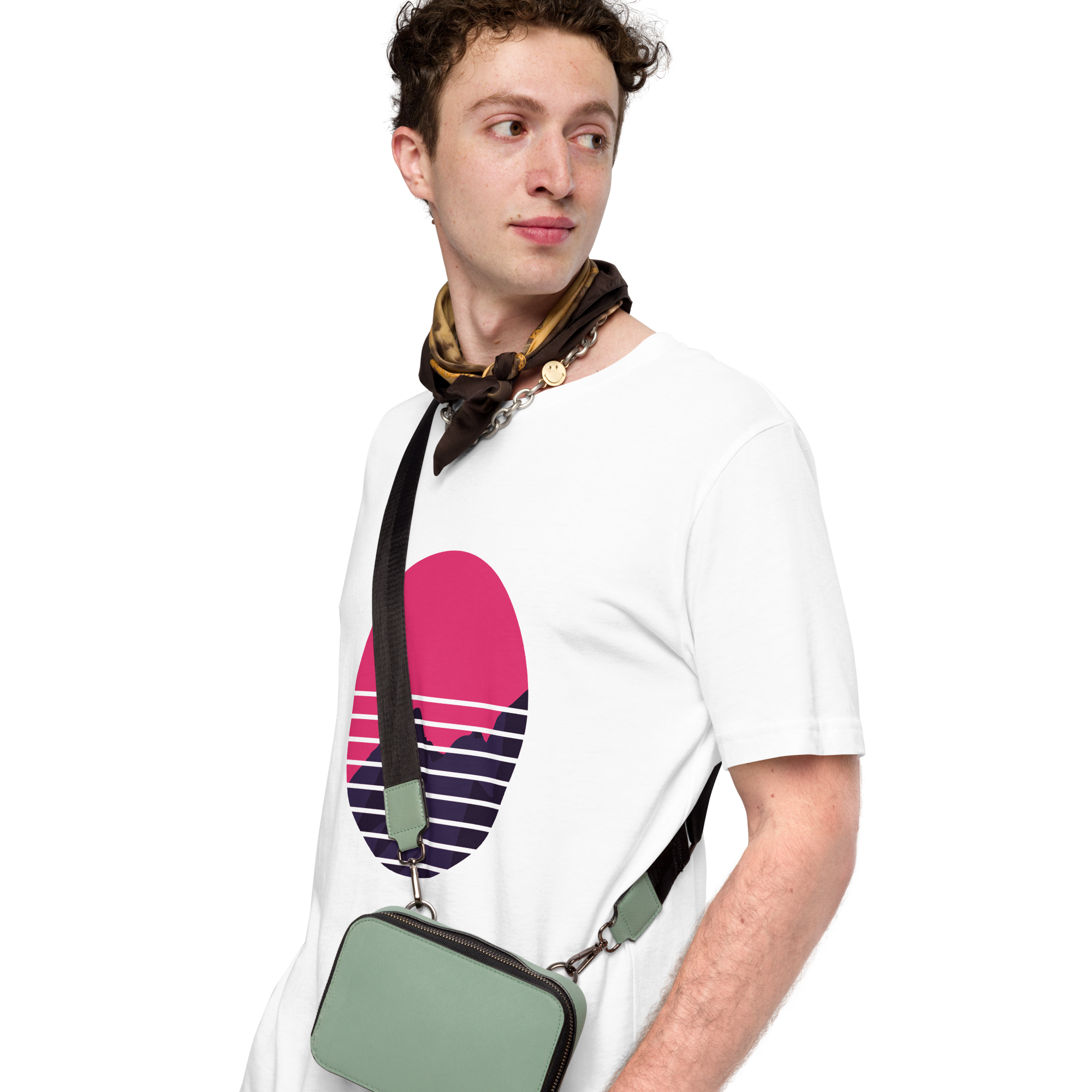 Mens t-shirt - Neon Peaks