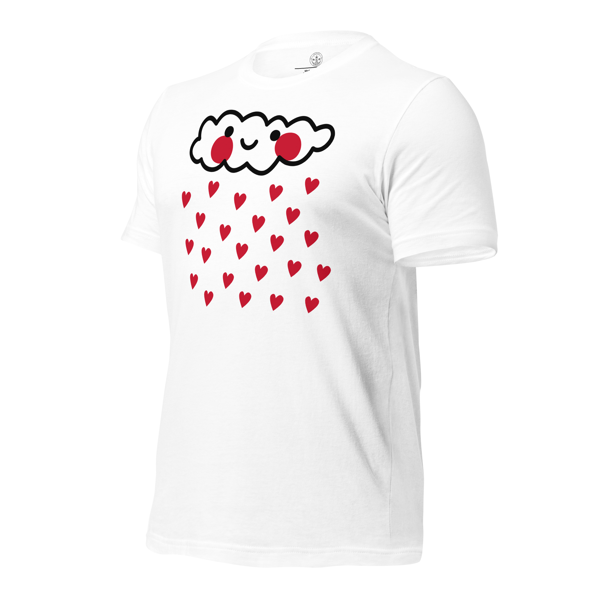 Women's t-shirt - Raining Hearts