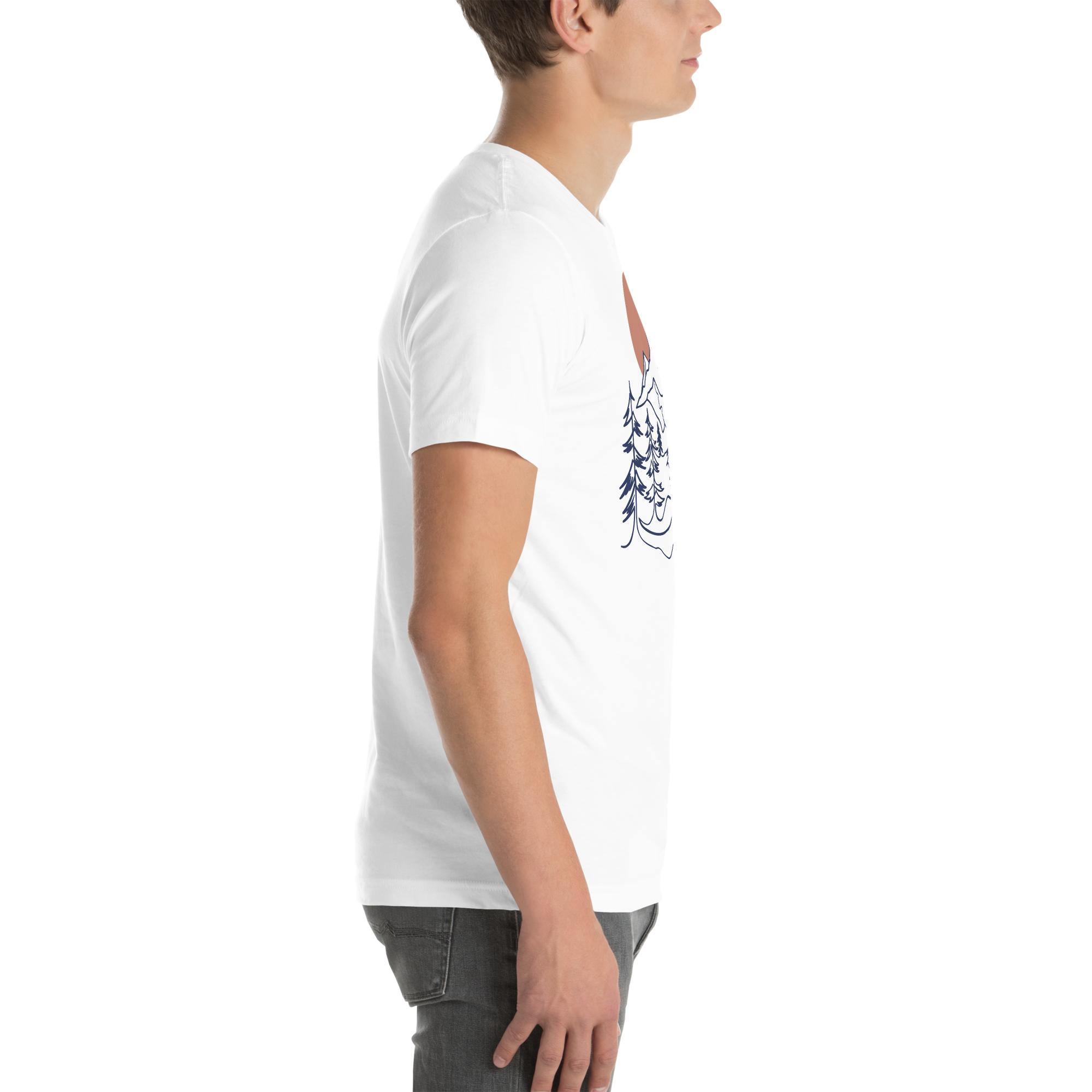 Mens t-shirt - Summit Sunset