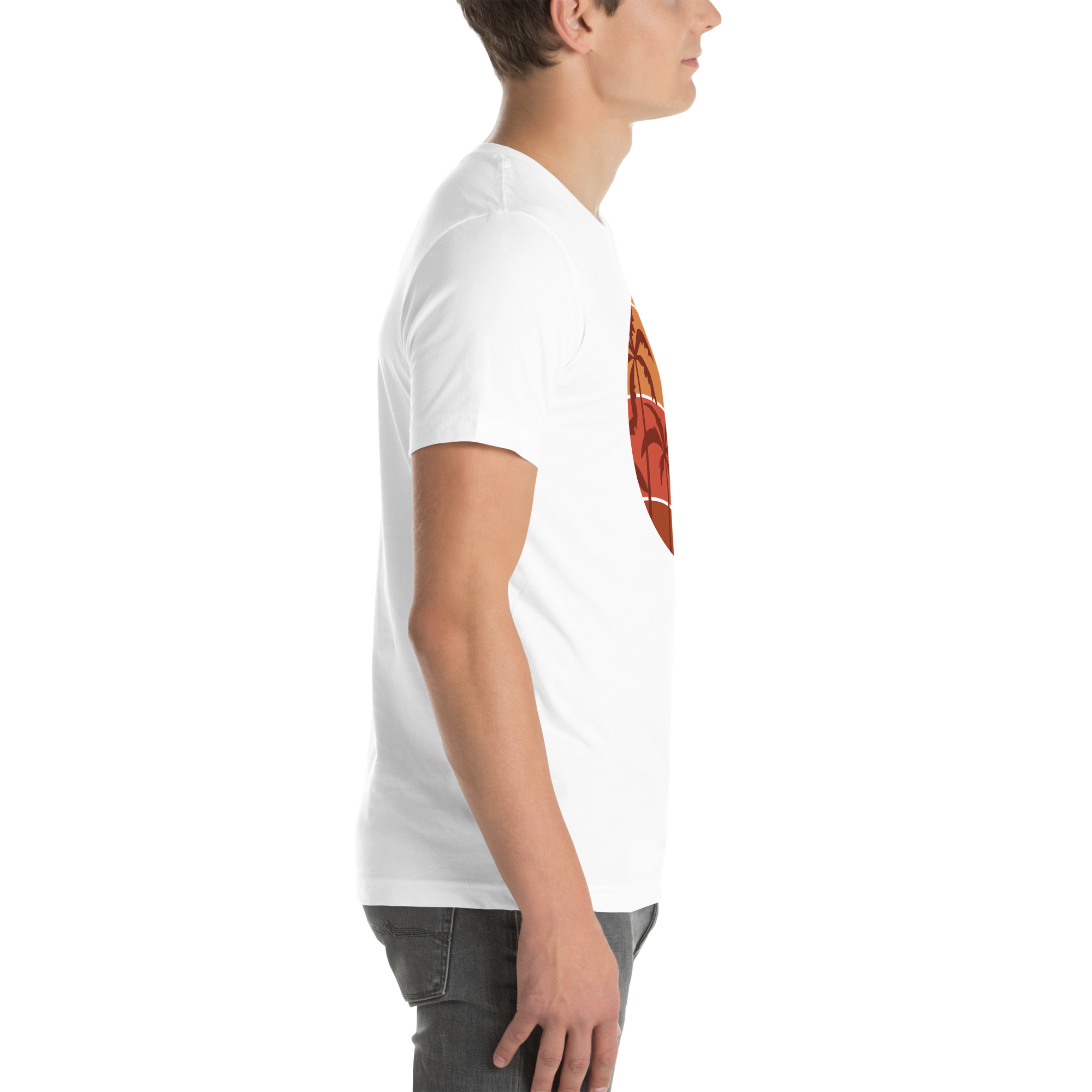 Mens t-shirt - Sunset Palms