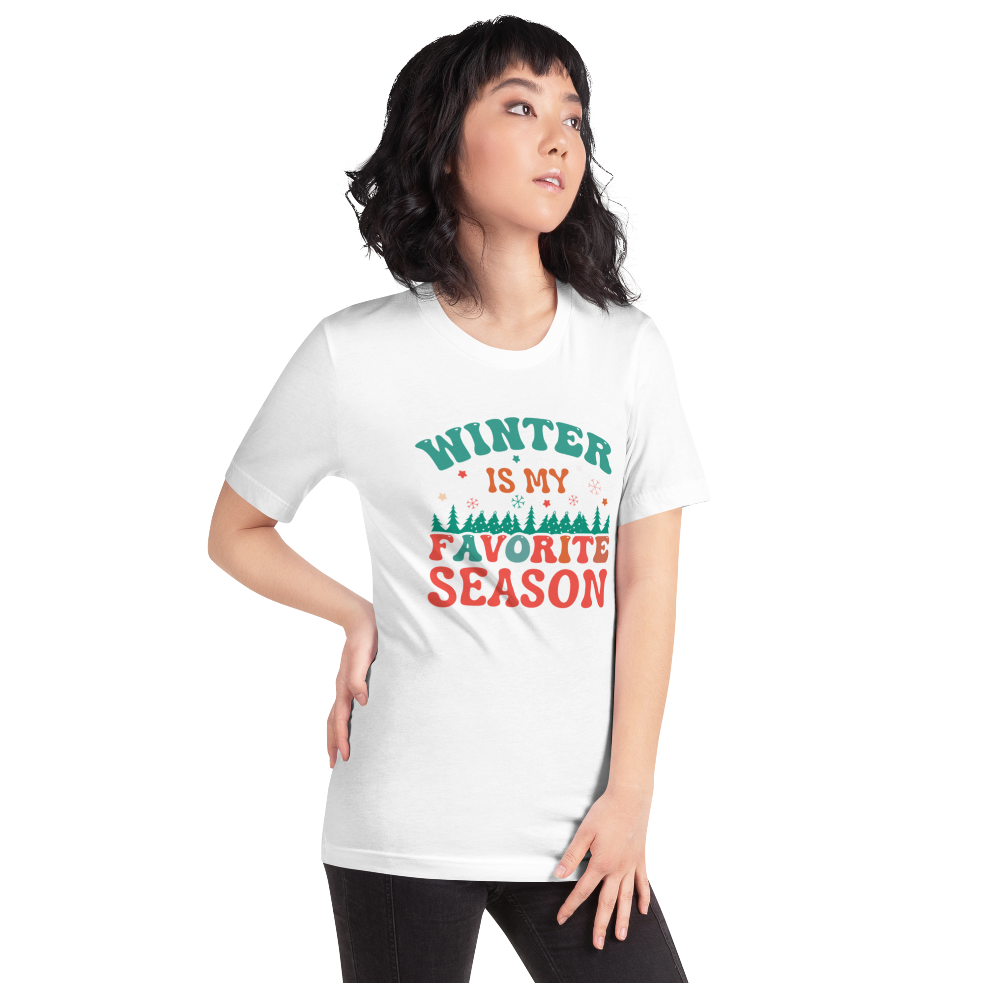 Womens t-shirt - Winter if my Favourite Season