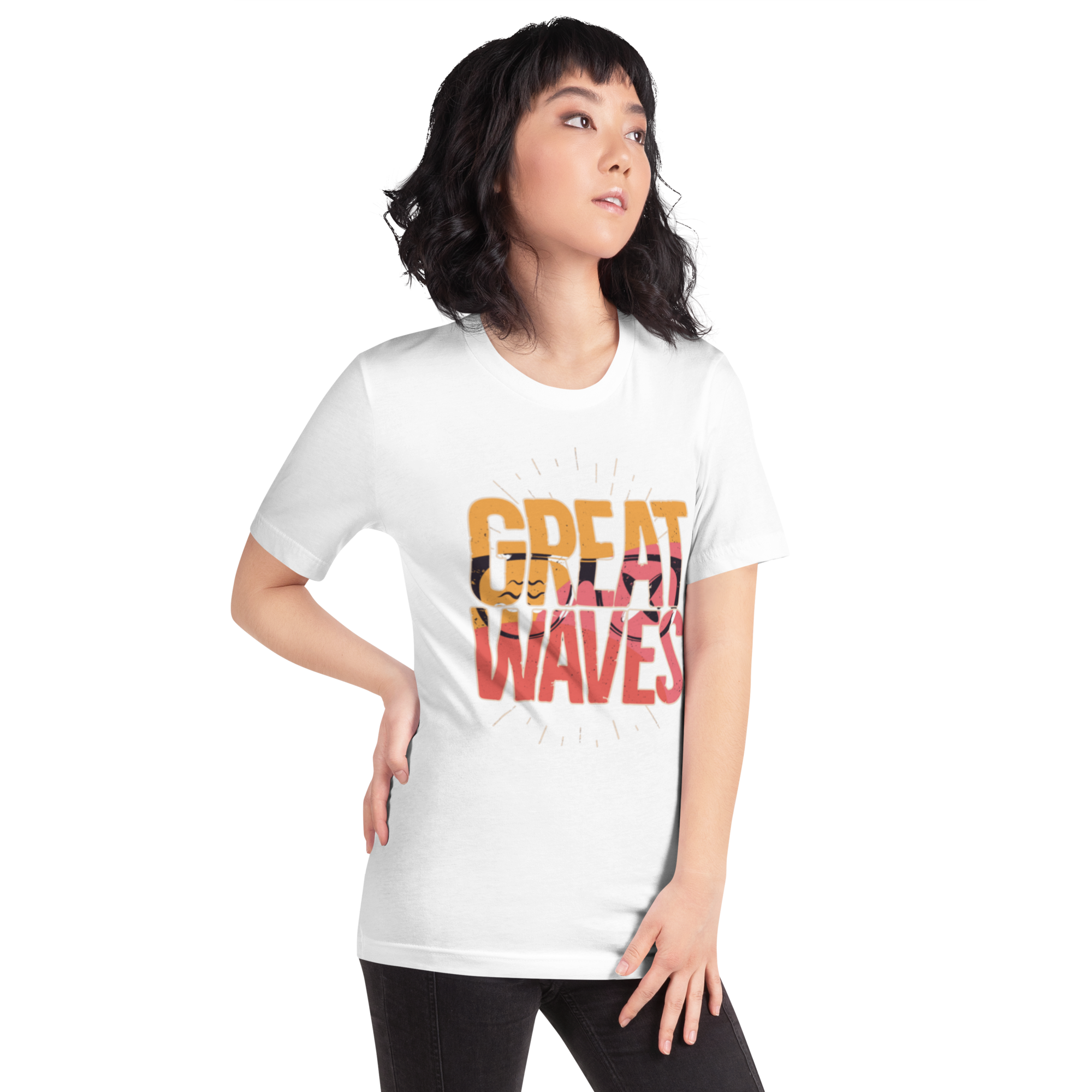 Unisex t-shirt - Great Waves