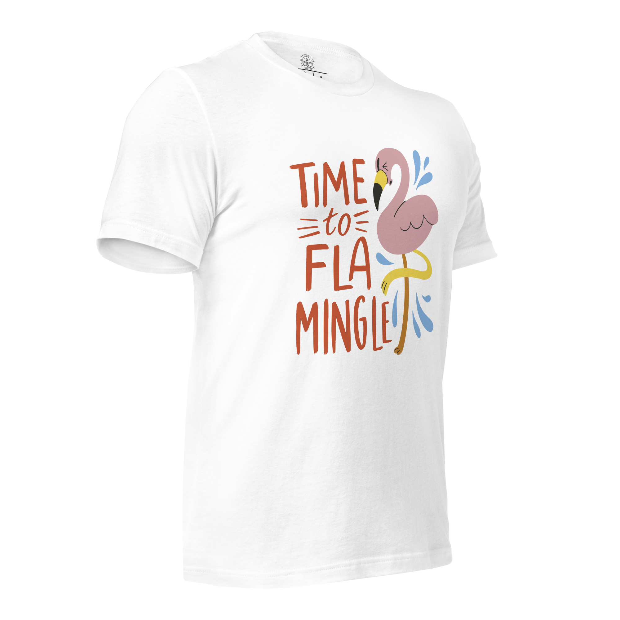 Womens t-shirt - Time to Flamingle