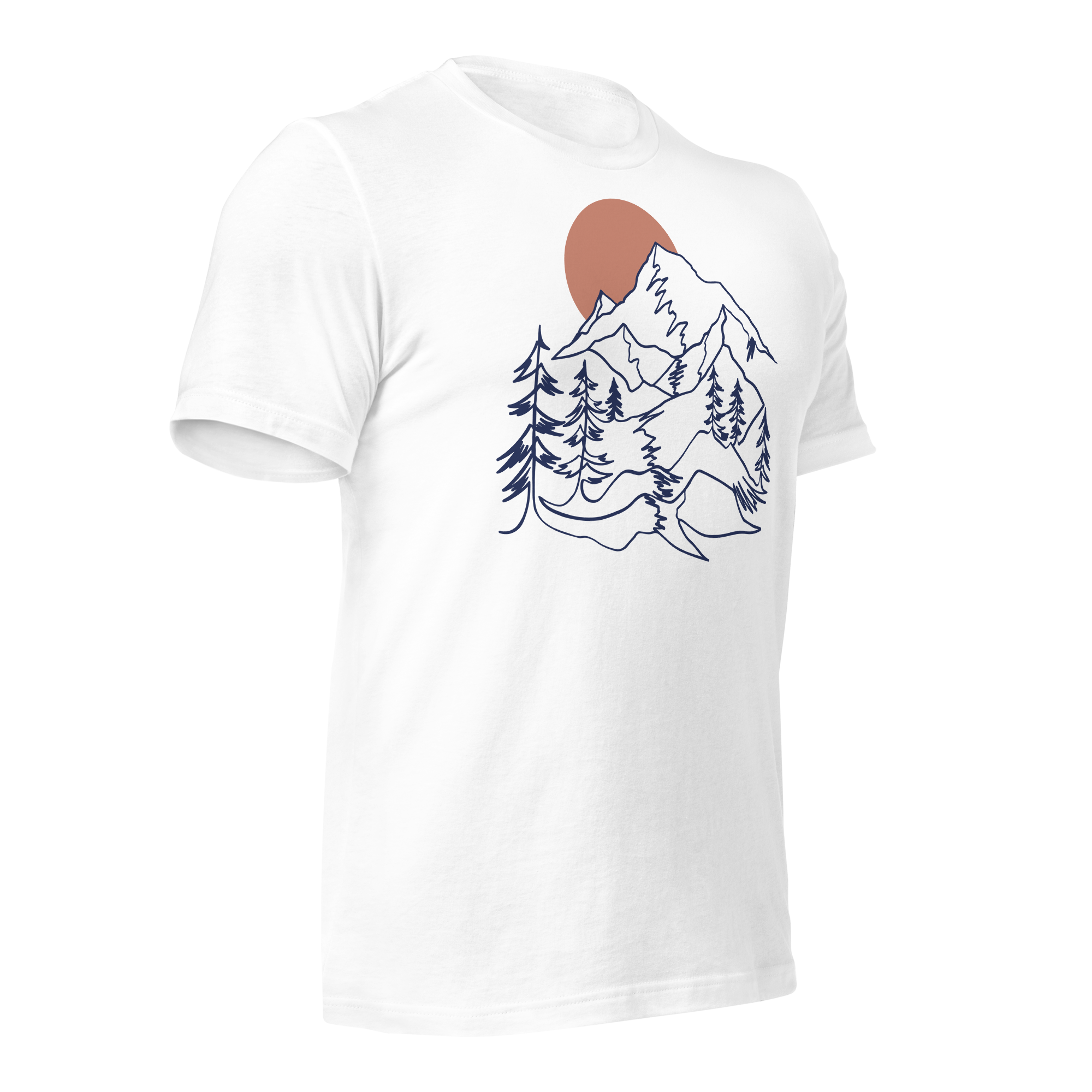 Mens t-shirt - Summit Sunset