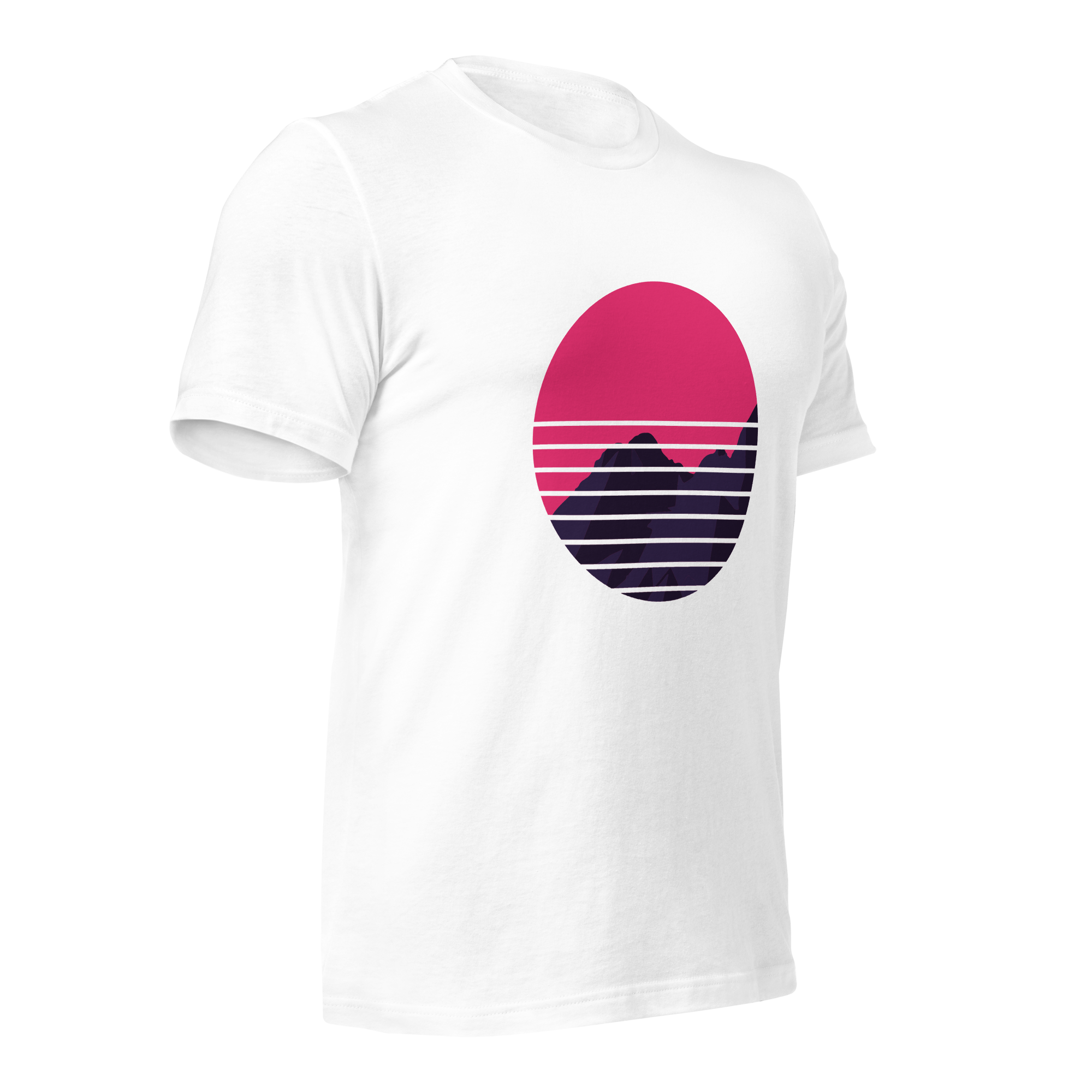 Mens t-shirt - Neon Peaks