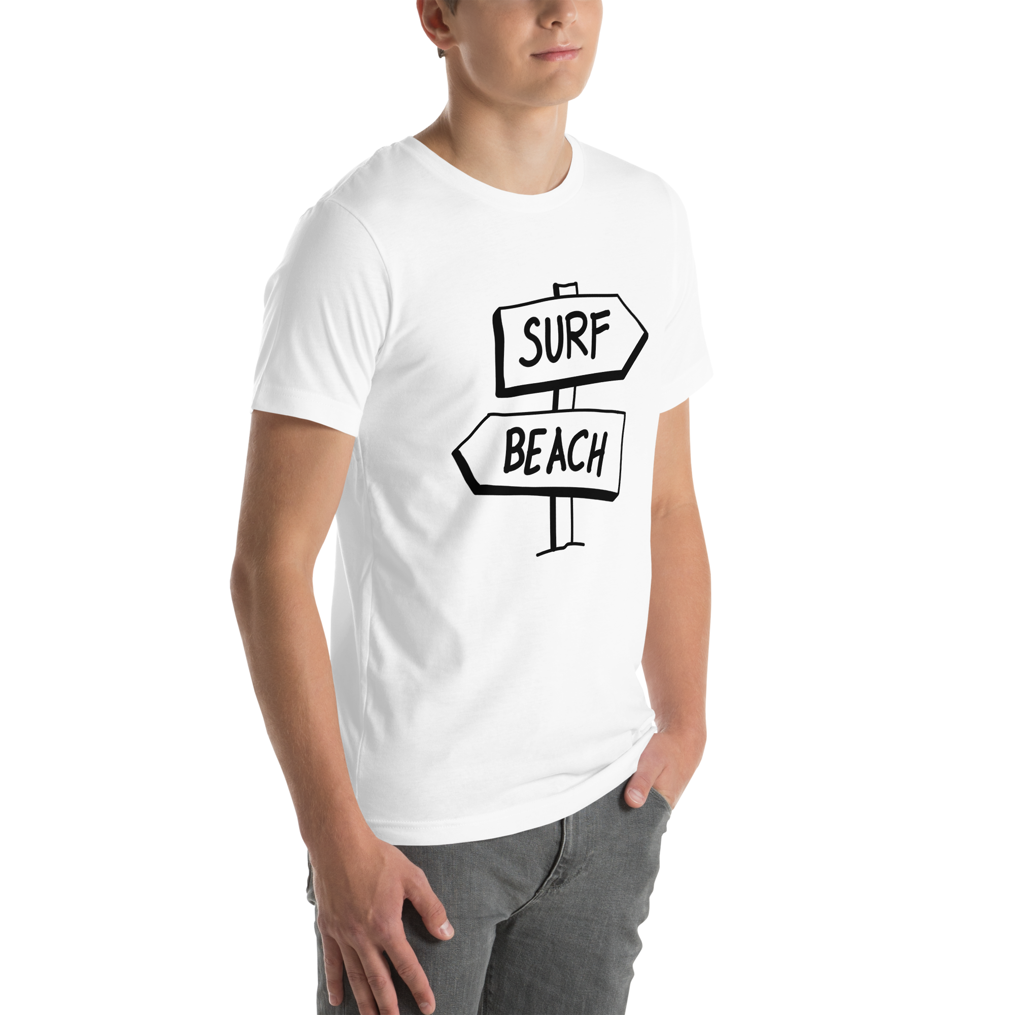 Mens Staple T-Shirt | - Surf Beach