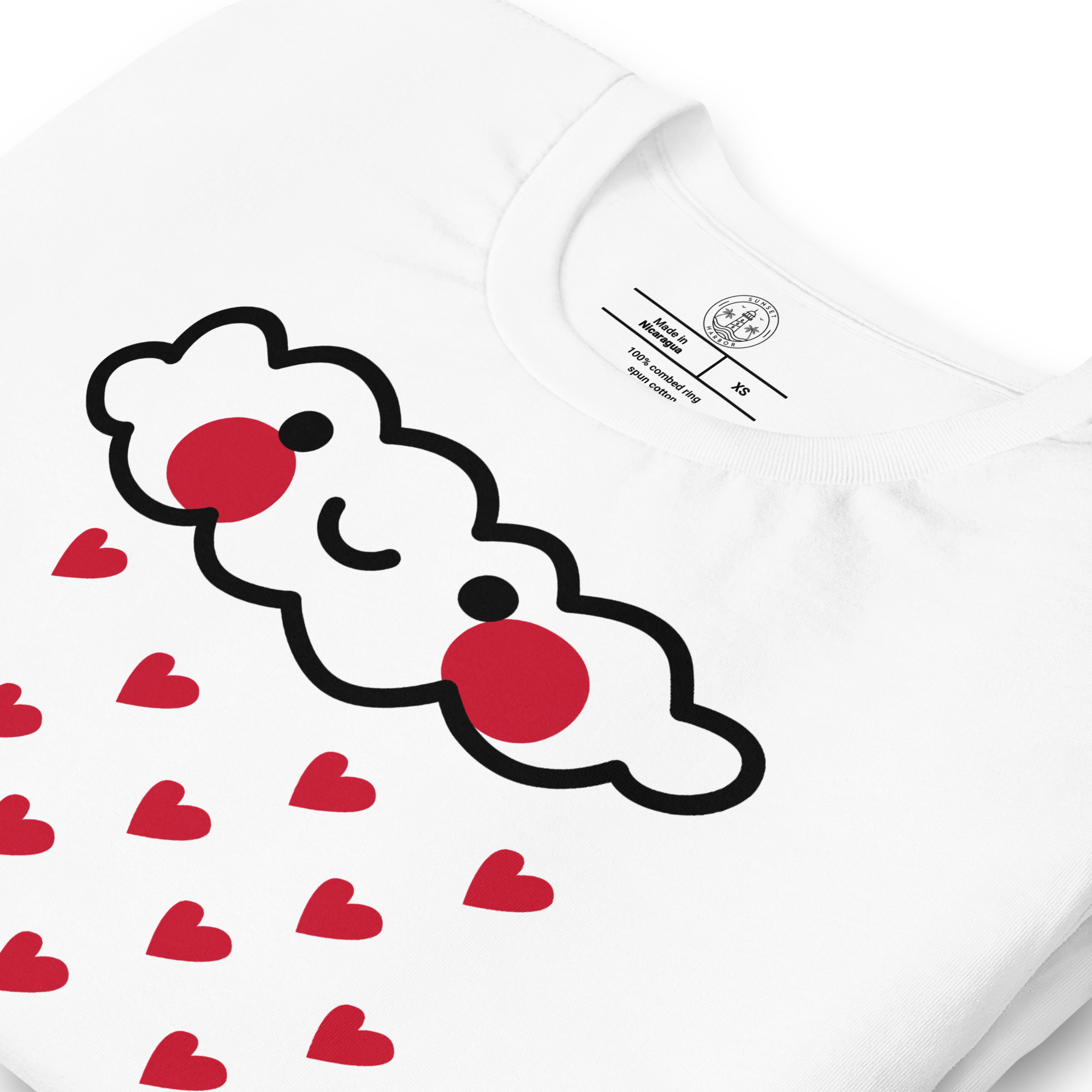 Women's t-shirt - Raining Hearts