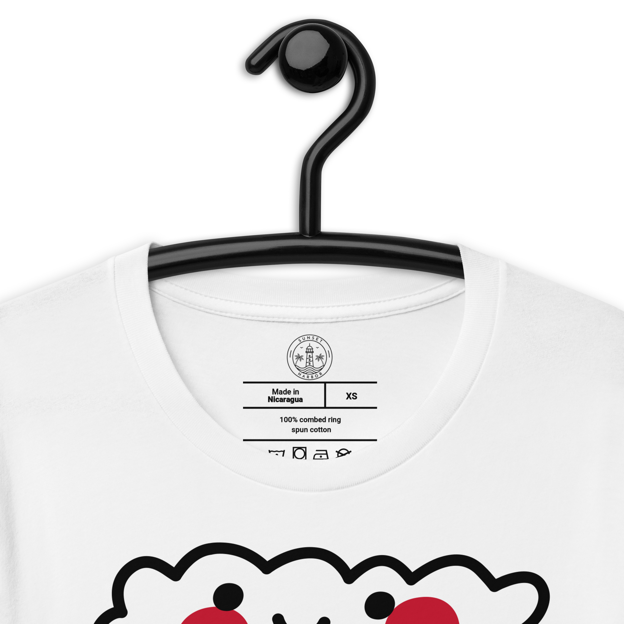 Women's t-shirt - Raining Hearts