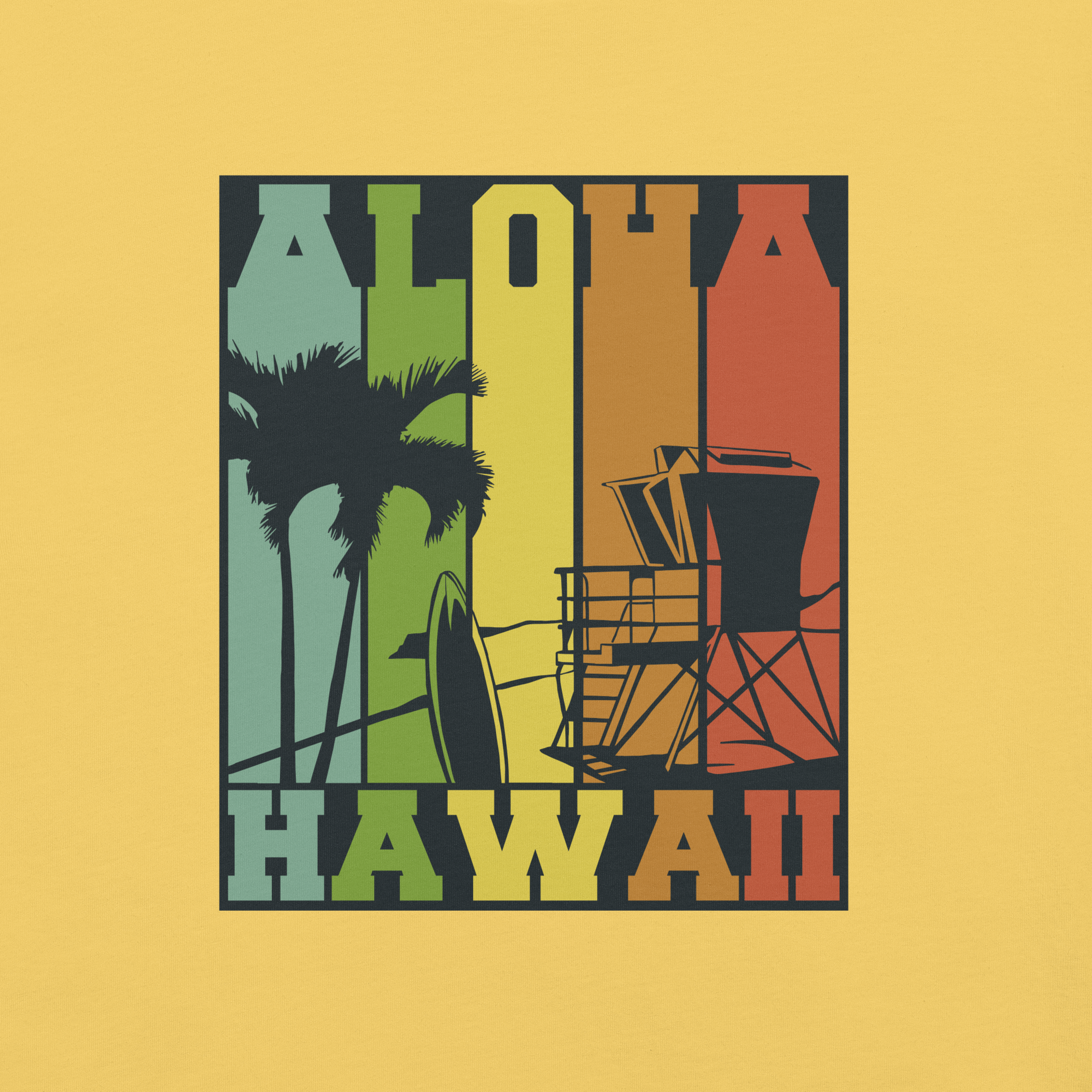 Mens t-shirt - Aloha, Vibes