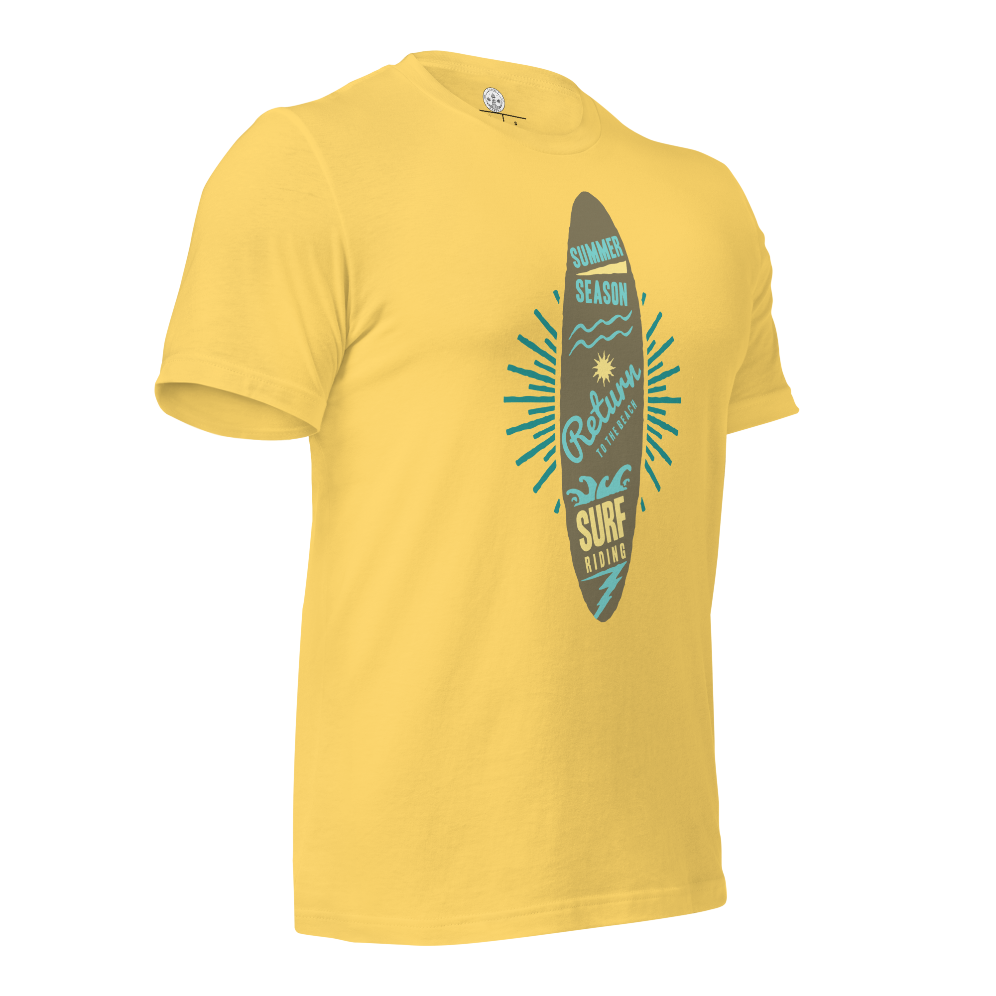 Unisex-T-Shirt – Surfbrett