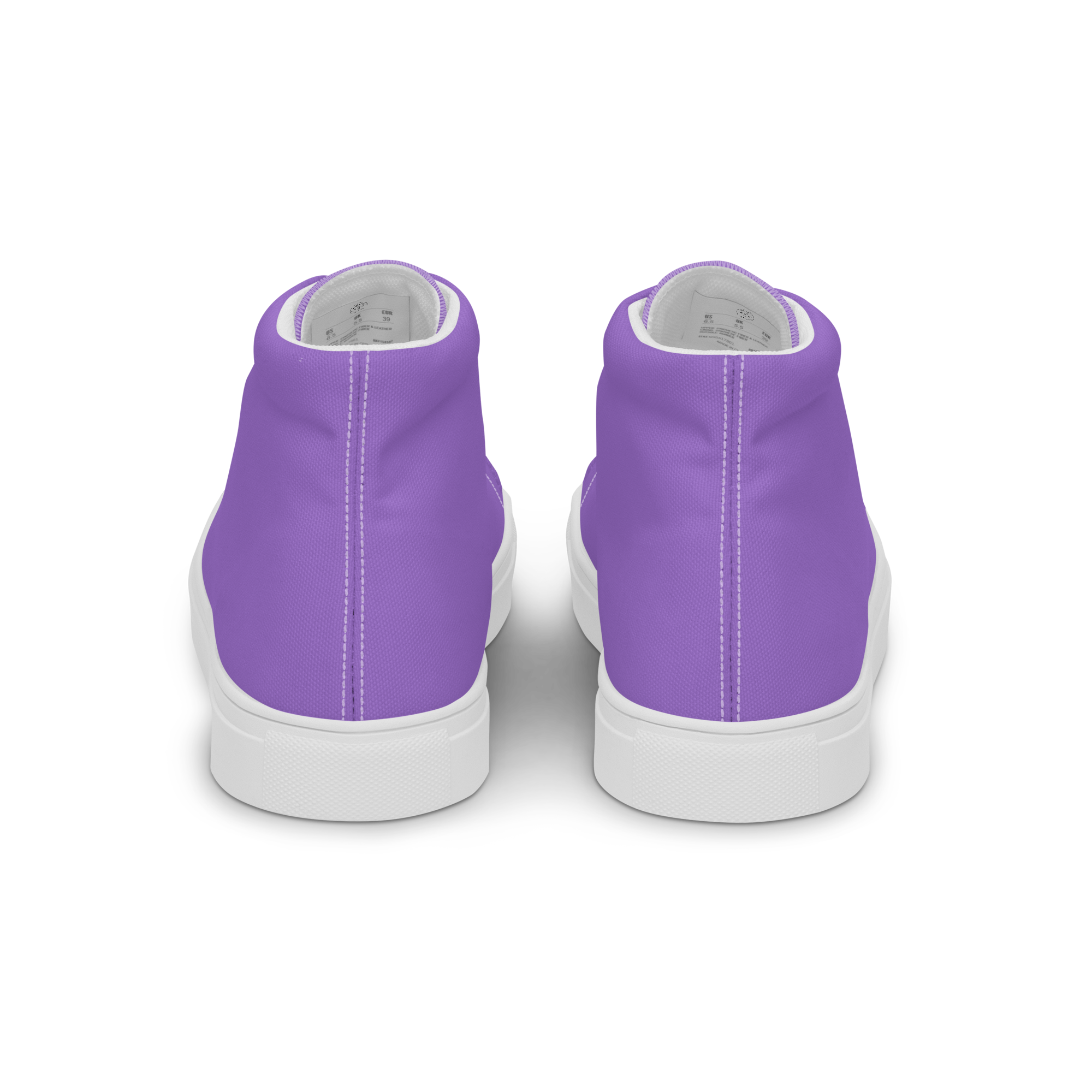 Women’s high top canvas shoes - Coastal Purple