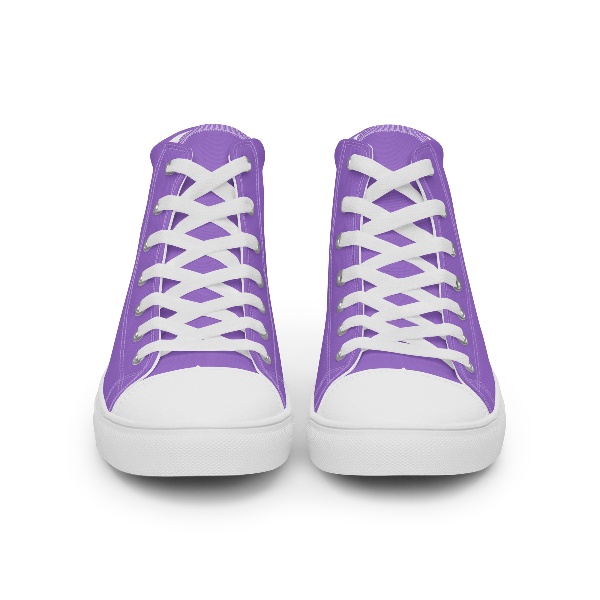 Women’s high top canvas shoes - Coastal Purple