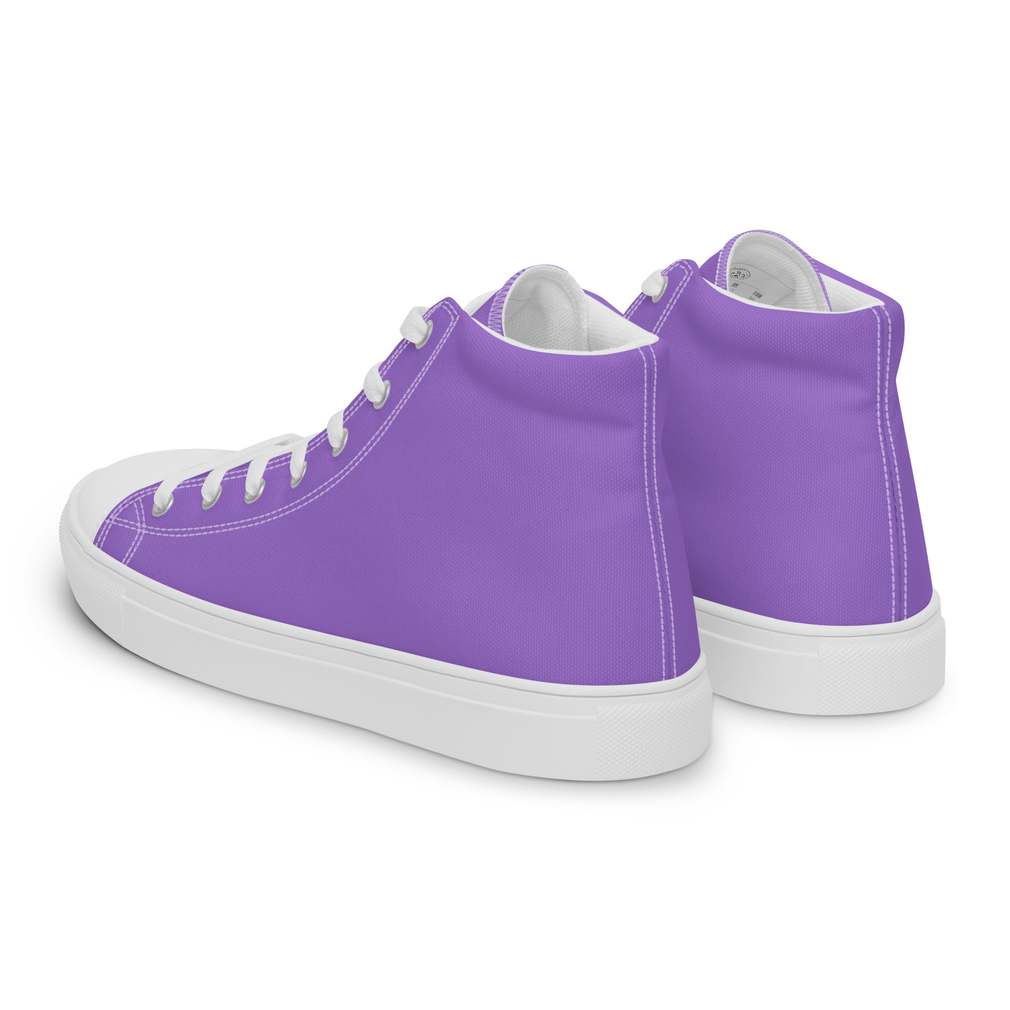 Women’s high top canvas shoes - Coastal Purple