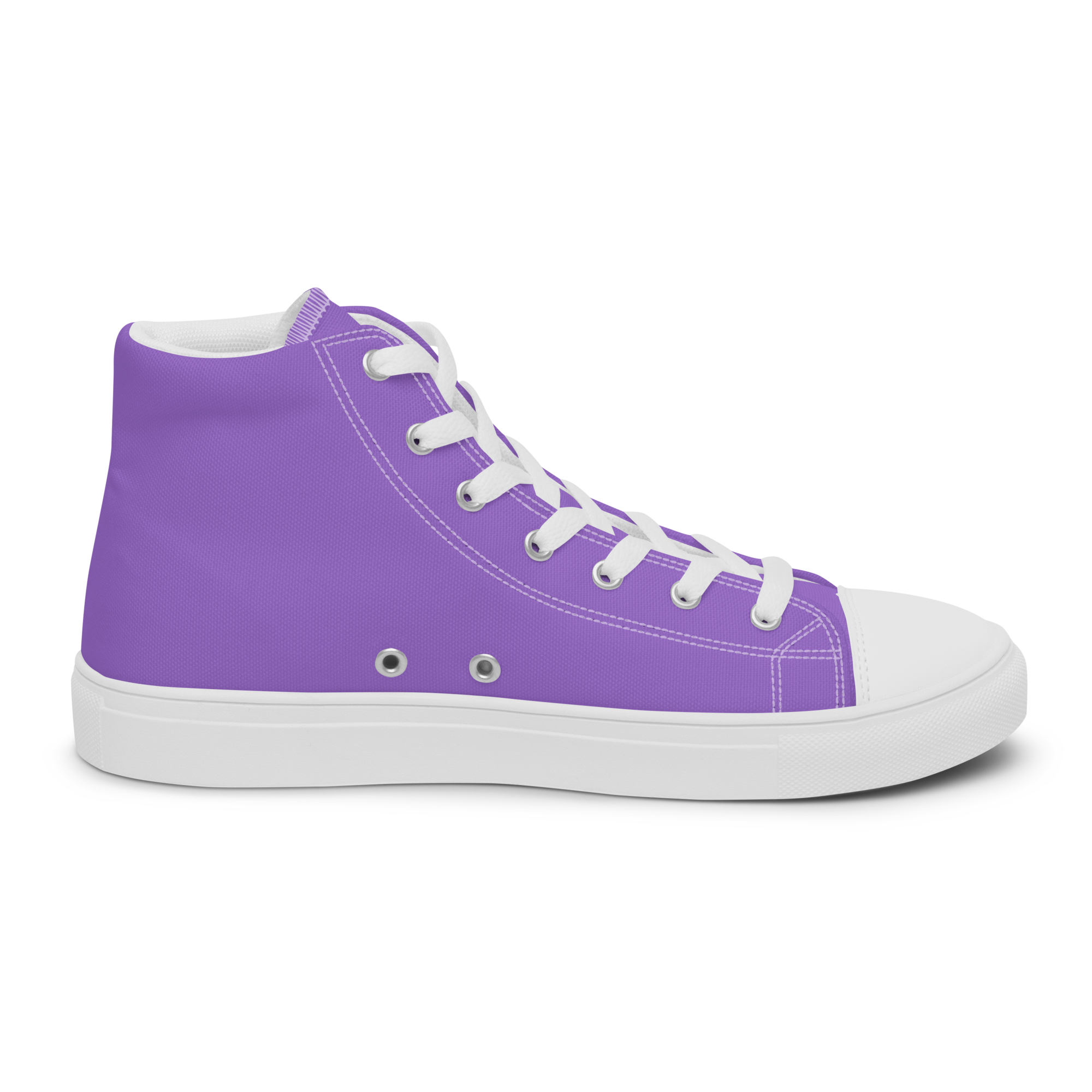 Women’s high top canvas shoes - Coastal Purple